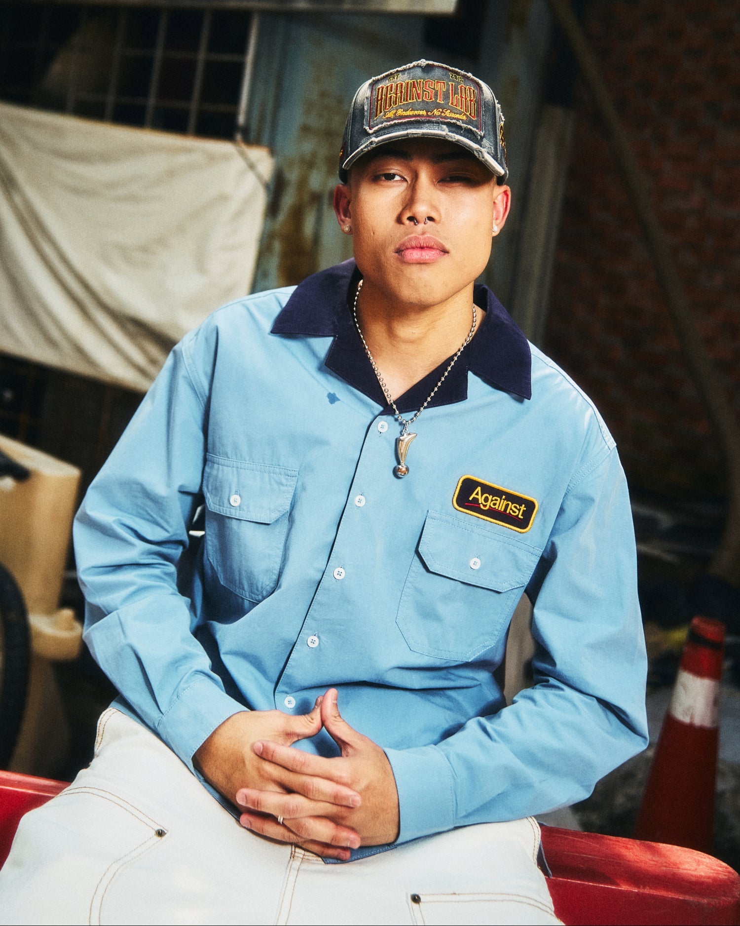 BIG BULLY VARSITY CAP - BEV C multi label store