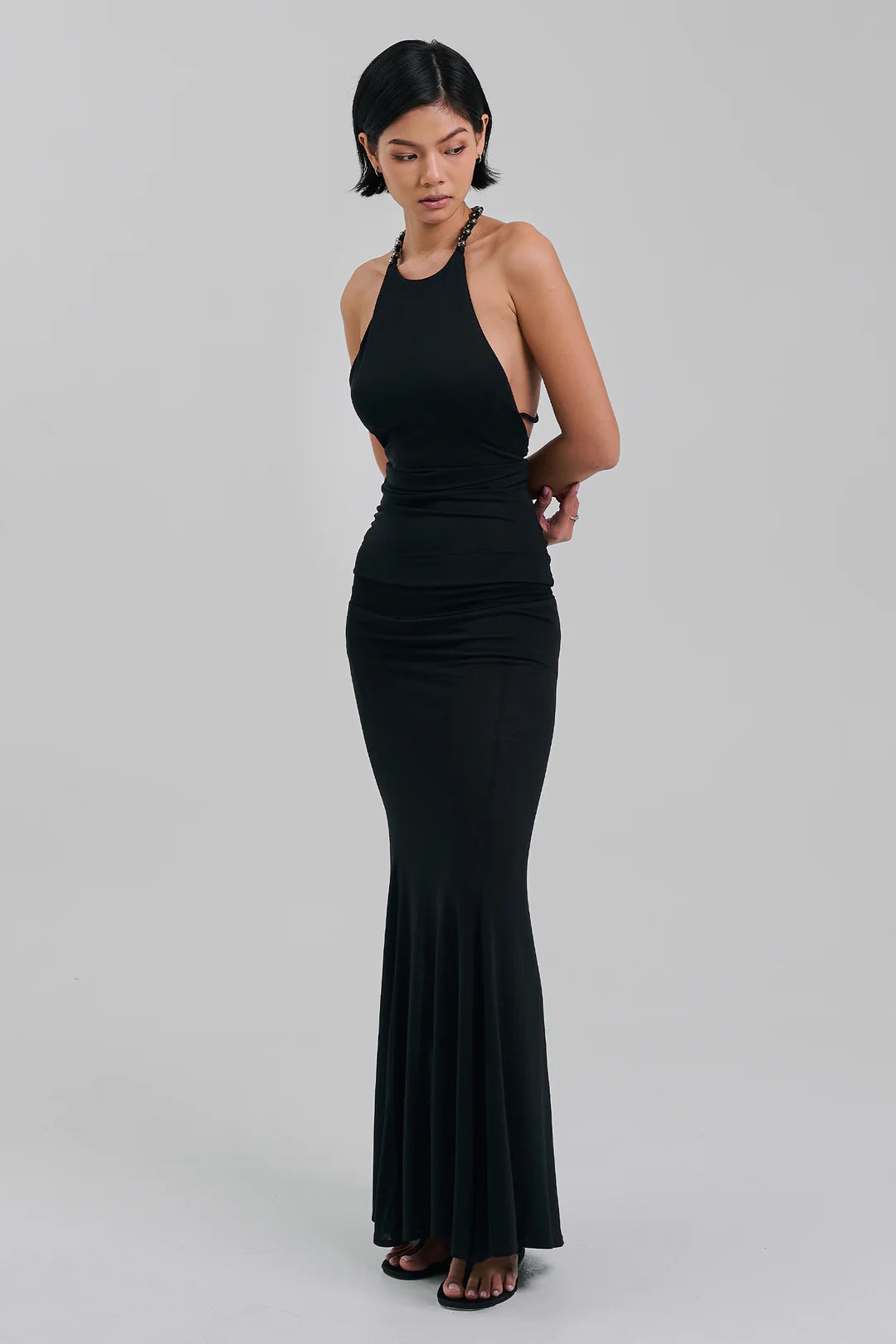 ALTAR MAXI SKIRT BLACK