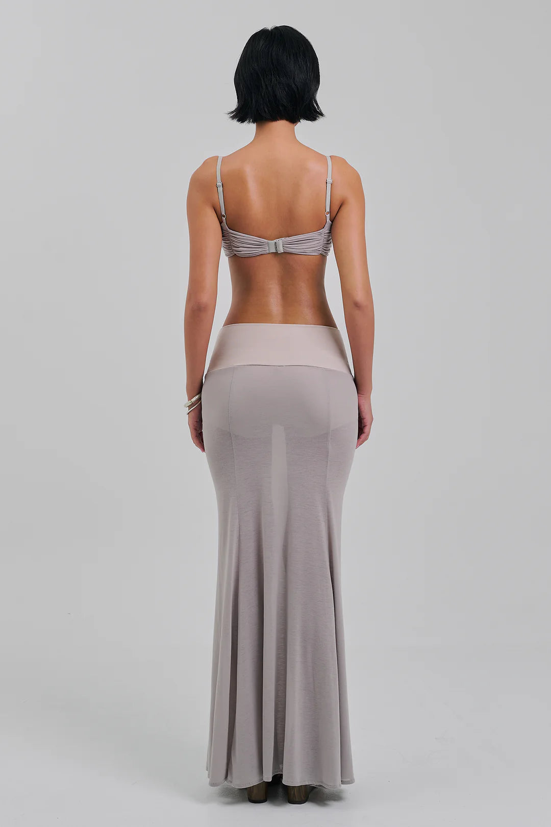ALTAR MAXI SKIRT PIGEON