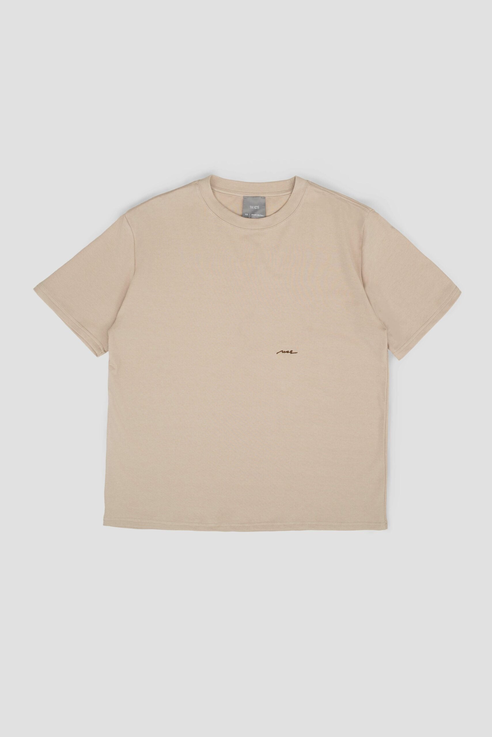 Gender Neutral Drift Knit Straight Long Tee (Beige) - BEV C multi label store