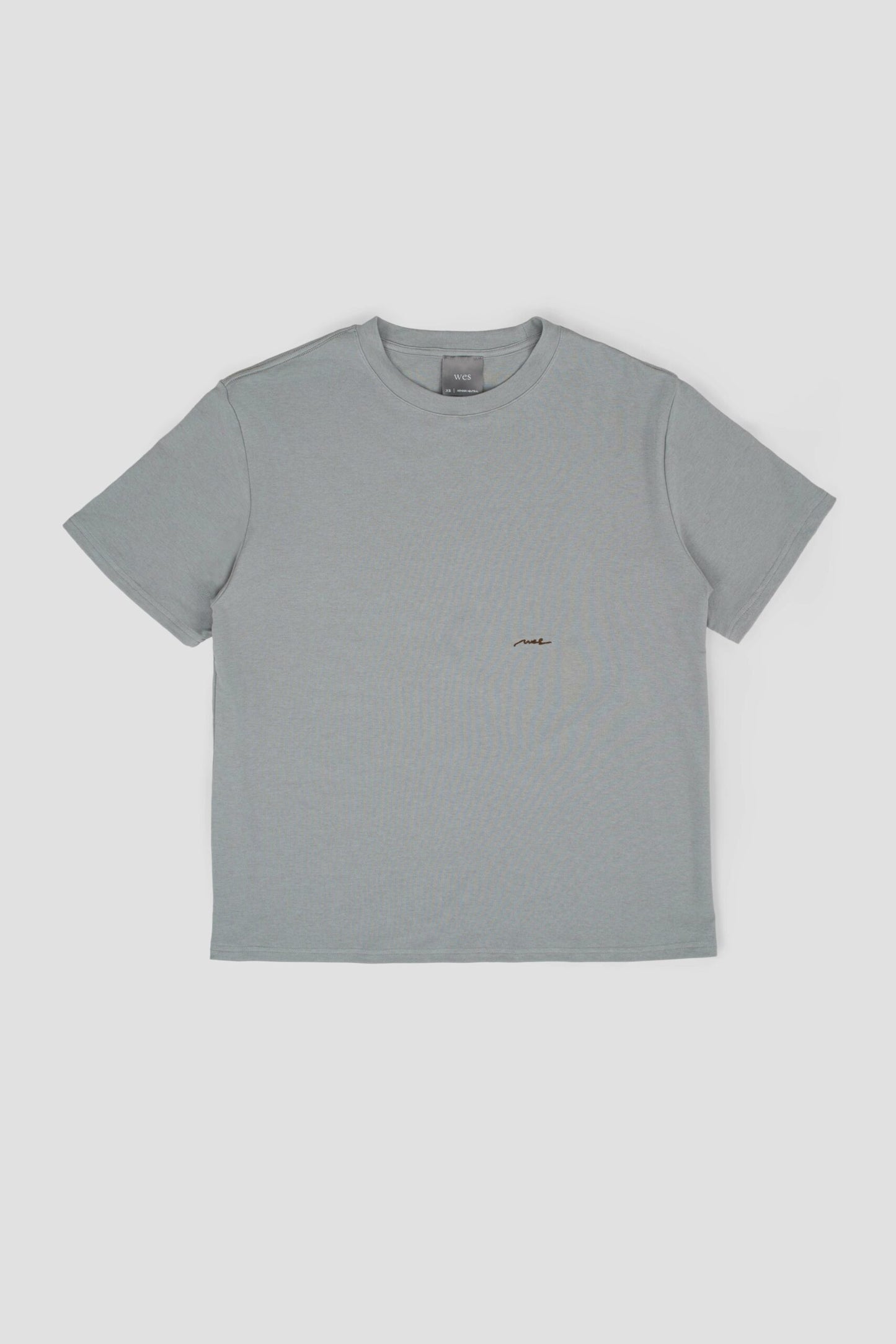 Gender Neutral Drift Knit Straight Long Tee (Blue Grey) - BEV C multi label store