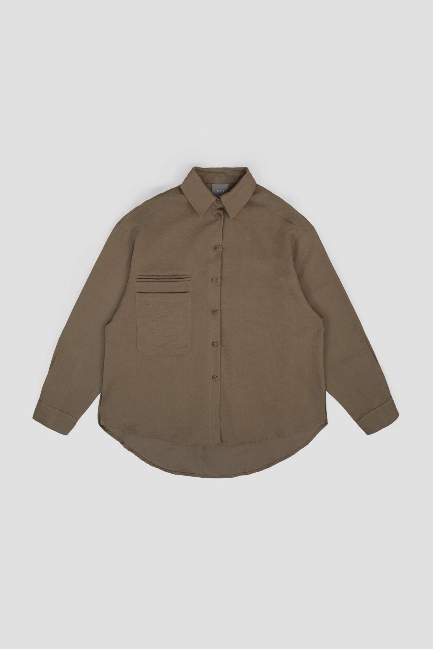 Gender Neutral Oversized Arm Long Sleeve Blouse (Tea) - BEV C multi label store