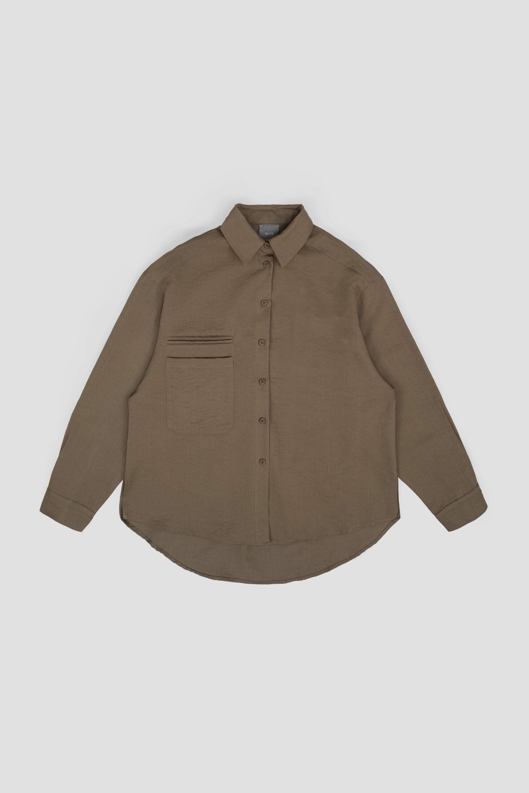 Gender Neutral Oversized Arm Long Sleeve Blouse (Tea) - BEV C multi label store