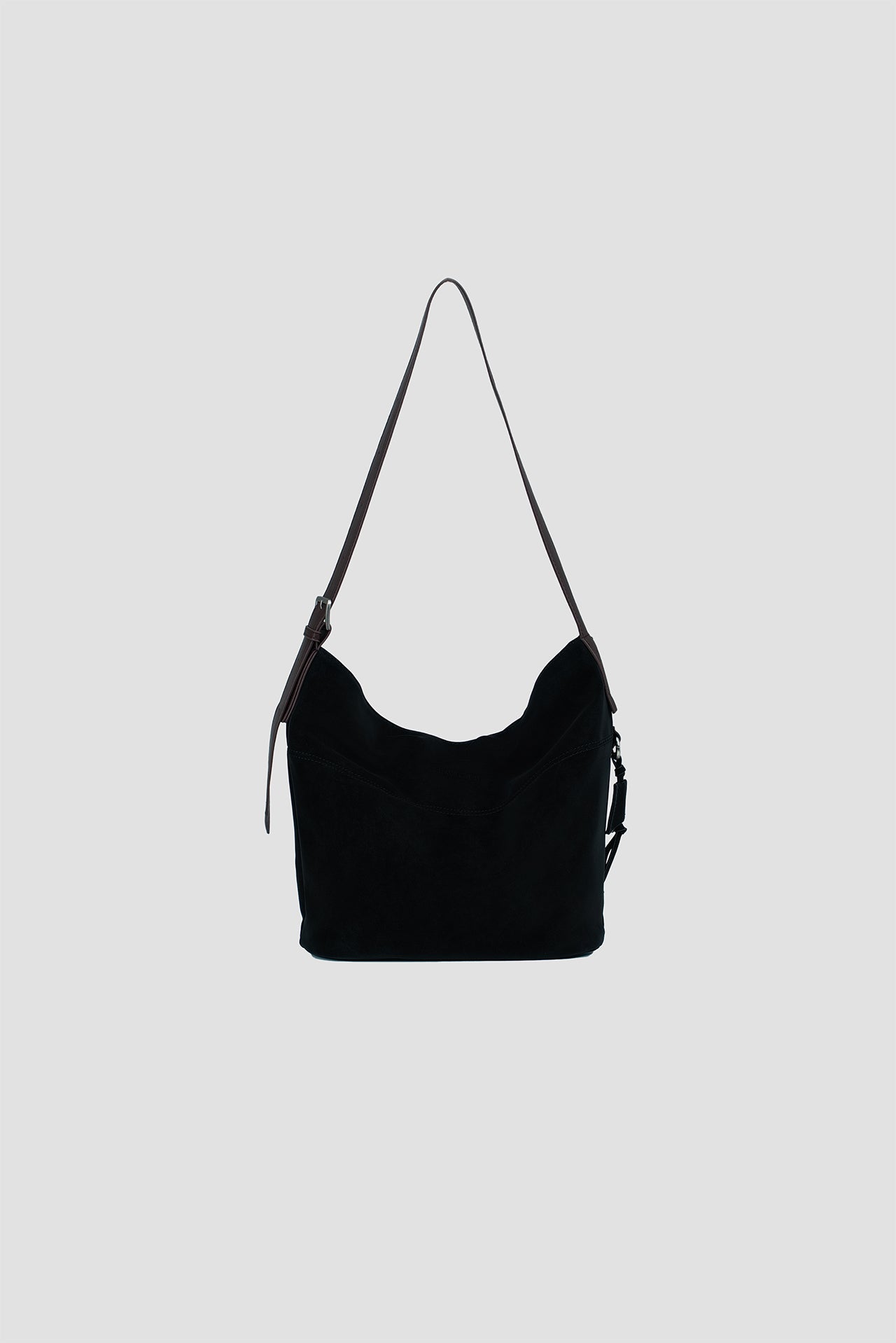Small Soft Snow Leather Bag (Black) - BEV C multi label store