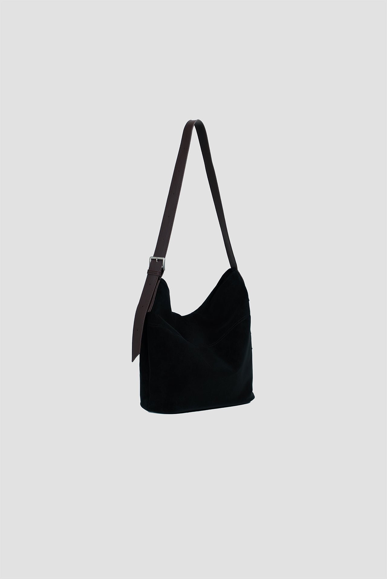 Small Soft Snow Leather Bag (Black) - BEV C multi label store