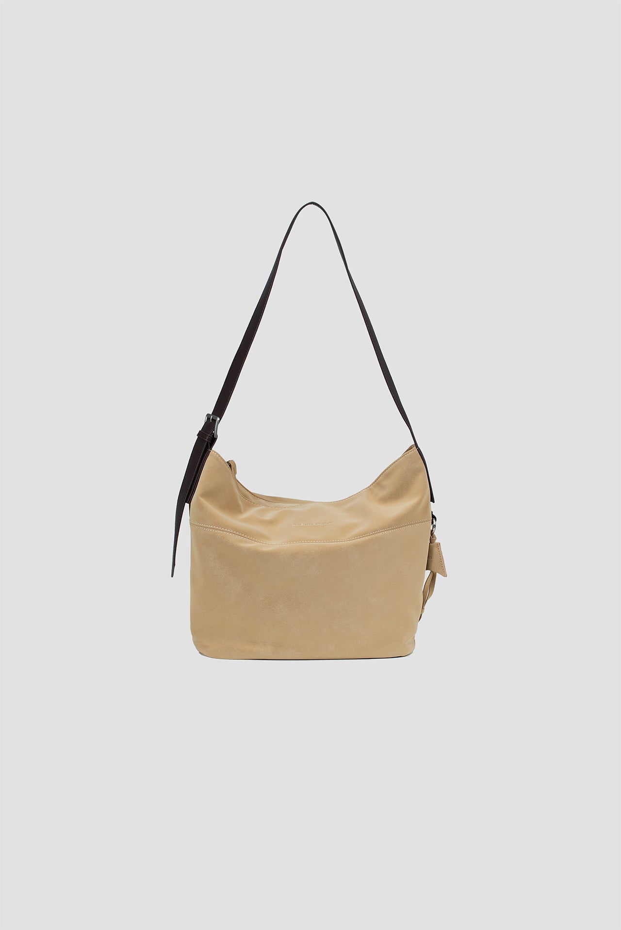 Small Soft Snow Leather Bag (Dune) - BEV C multi label store