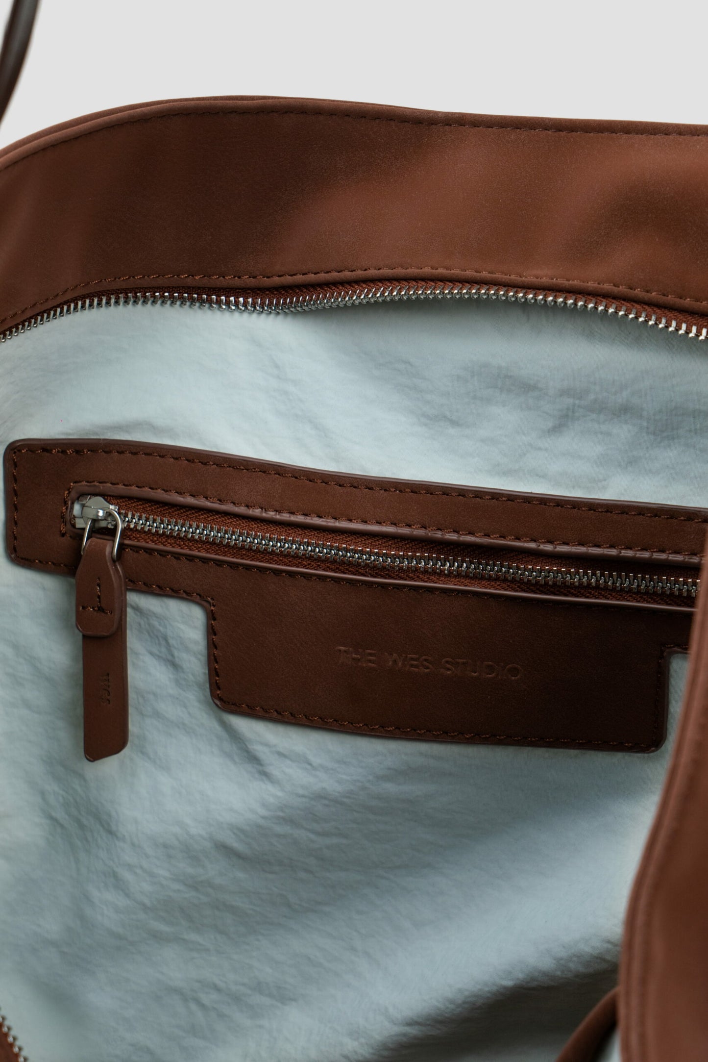 Large Soft Snow Leather Bag (Brown) - BEV C multi label store