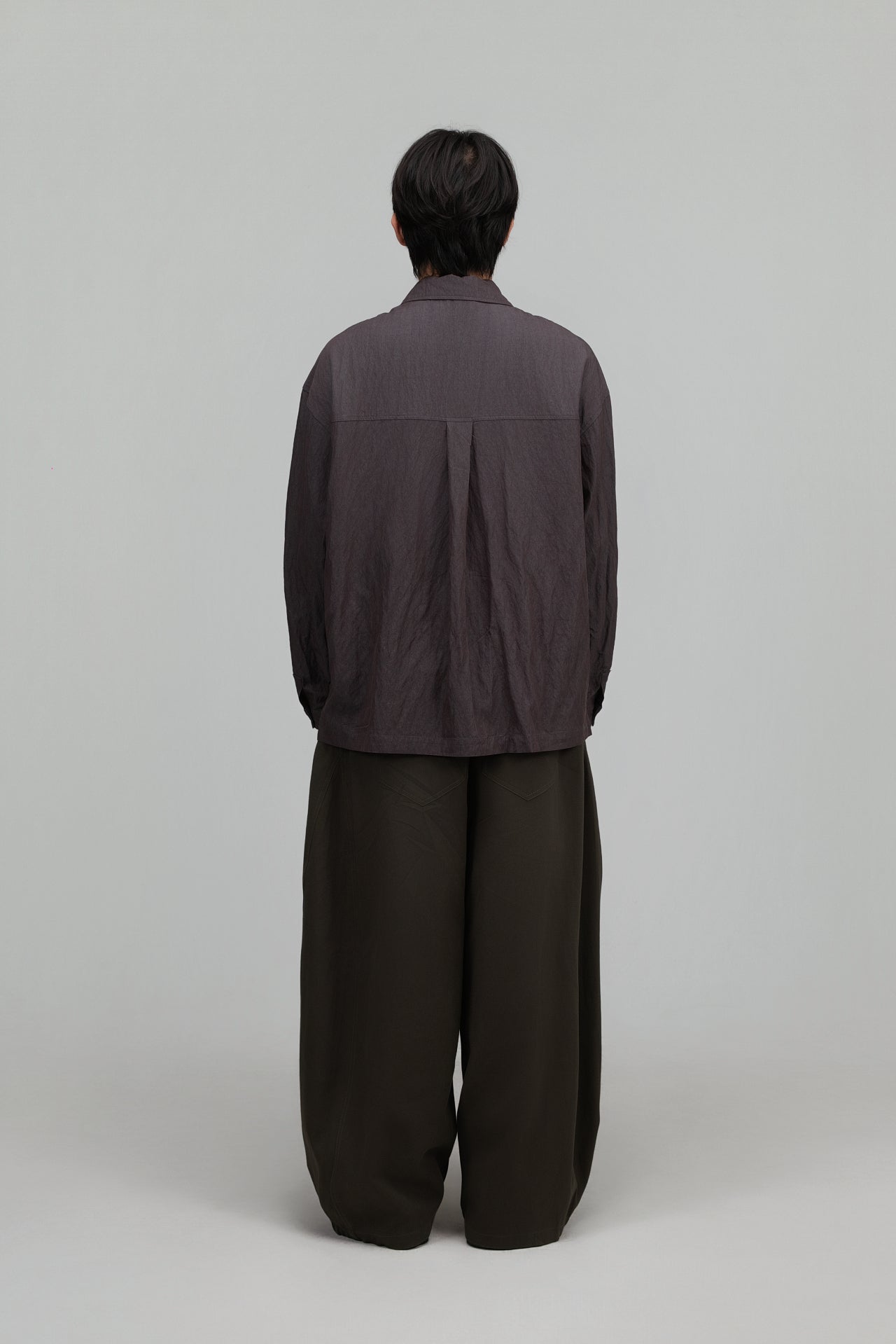 Gender Neutral Triple Knot Blouse (Dark Grey) - BEV C multi label store