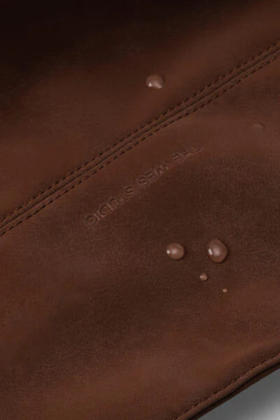 Large Soft Snow Leather Bag (Espresso) - BEV C multi label store