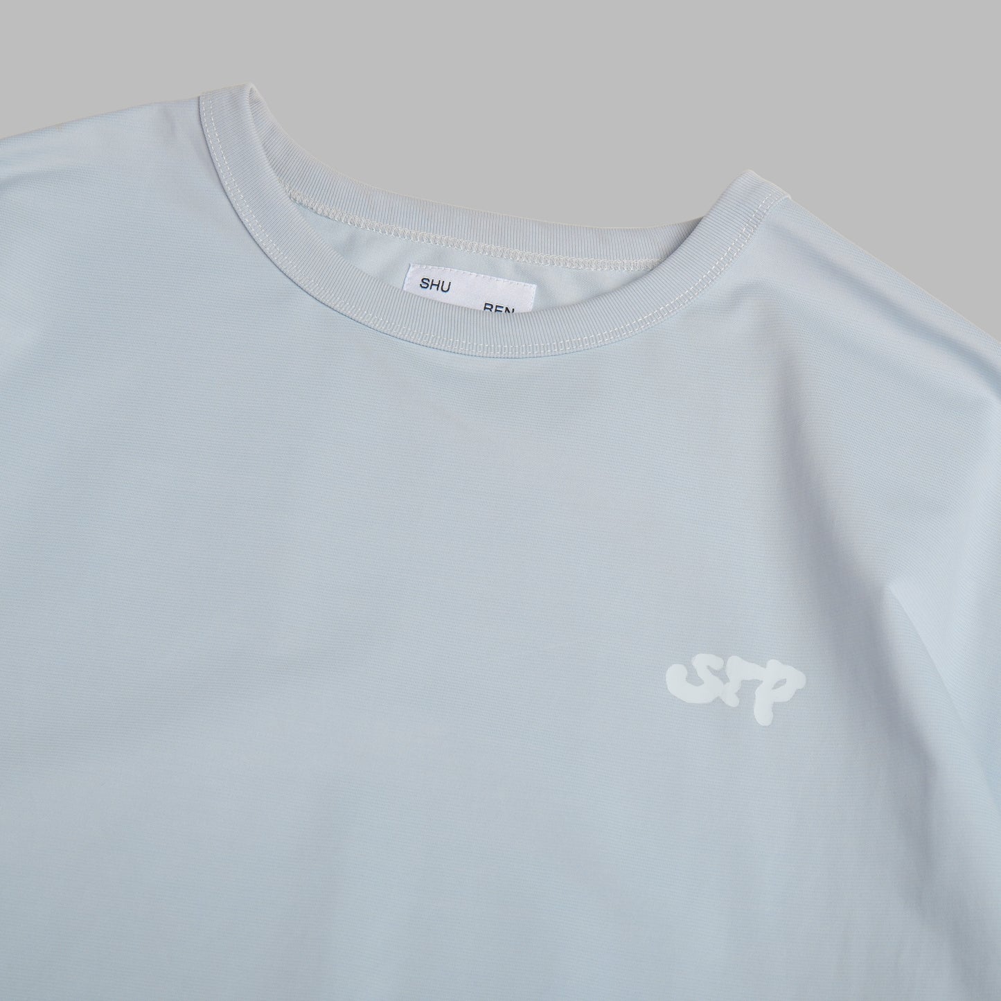 Quiet Tee / Misty Blue