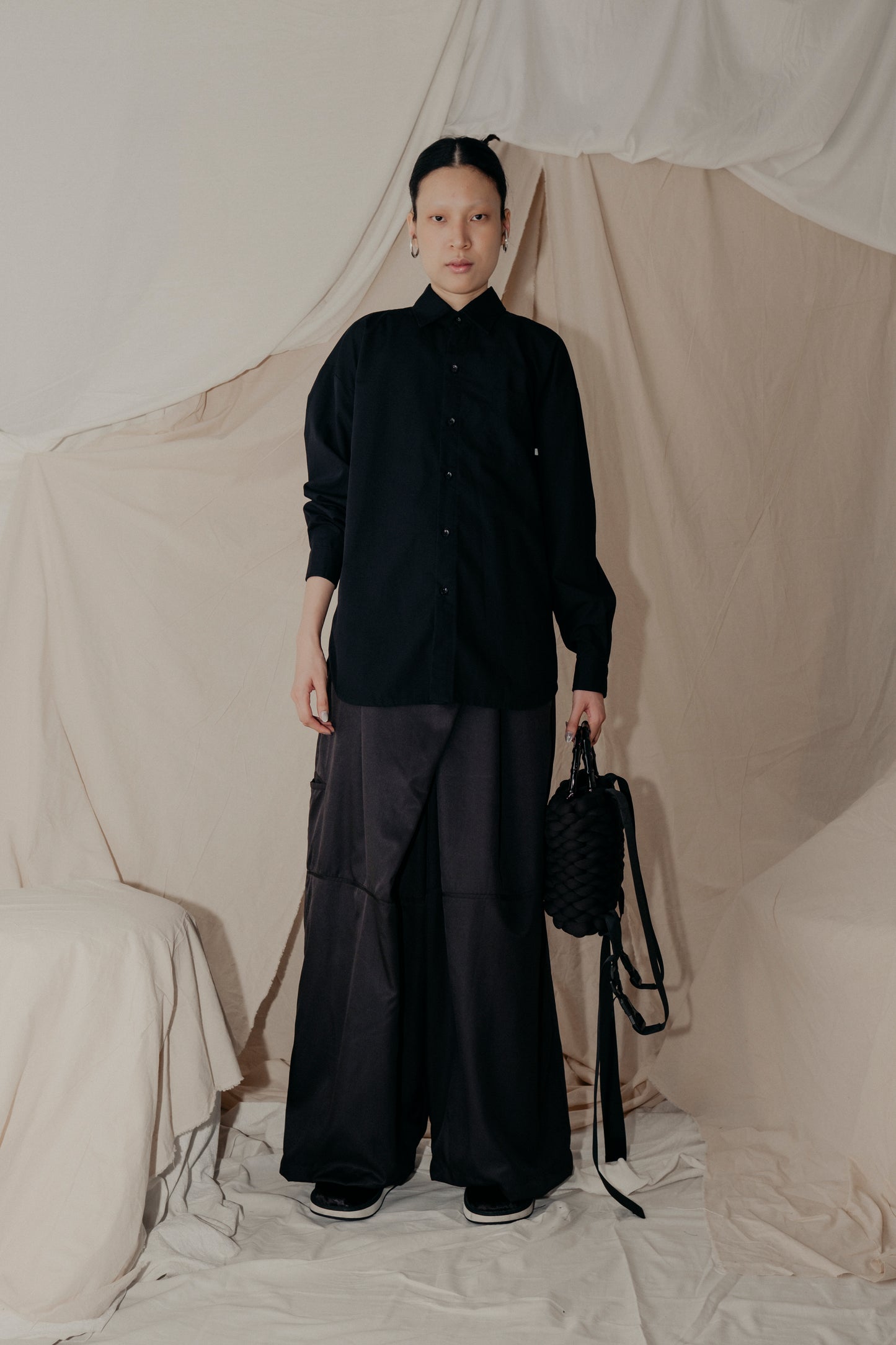 Not Just A Shirt in Black - BEV C multi label store