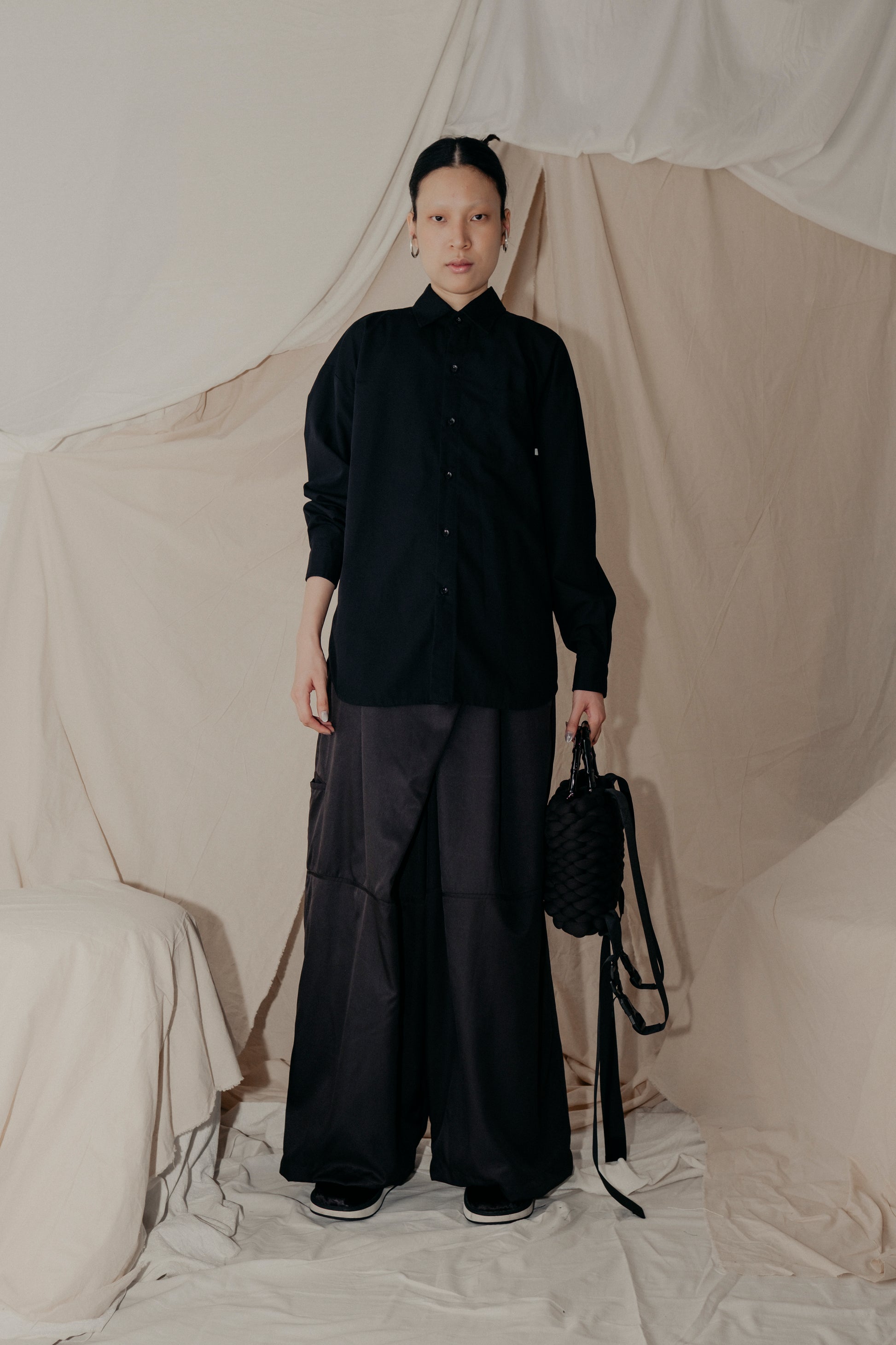 Not Just A Shirt in Black - BEV C multi label store