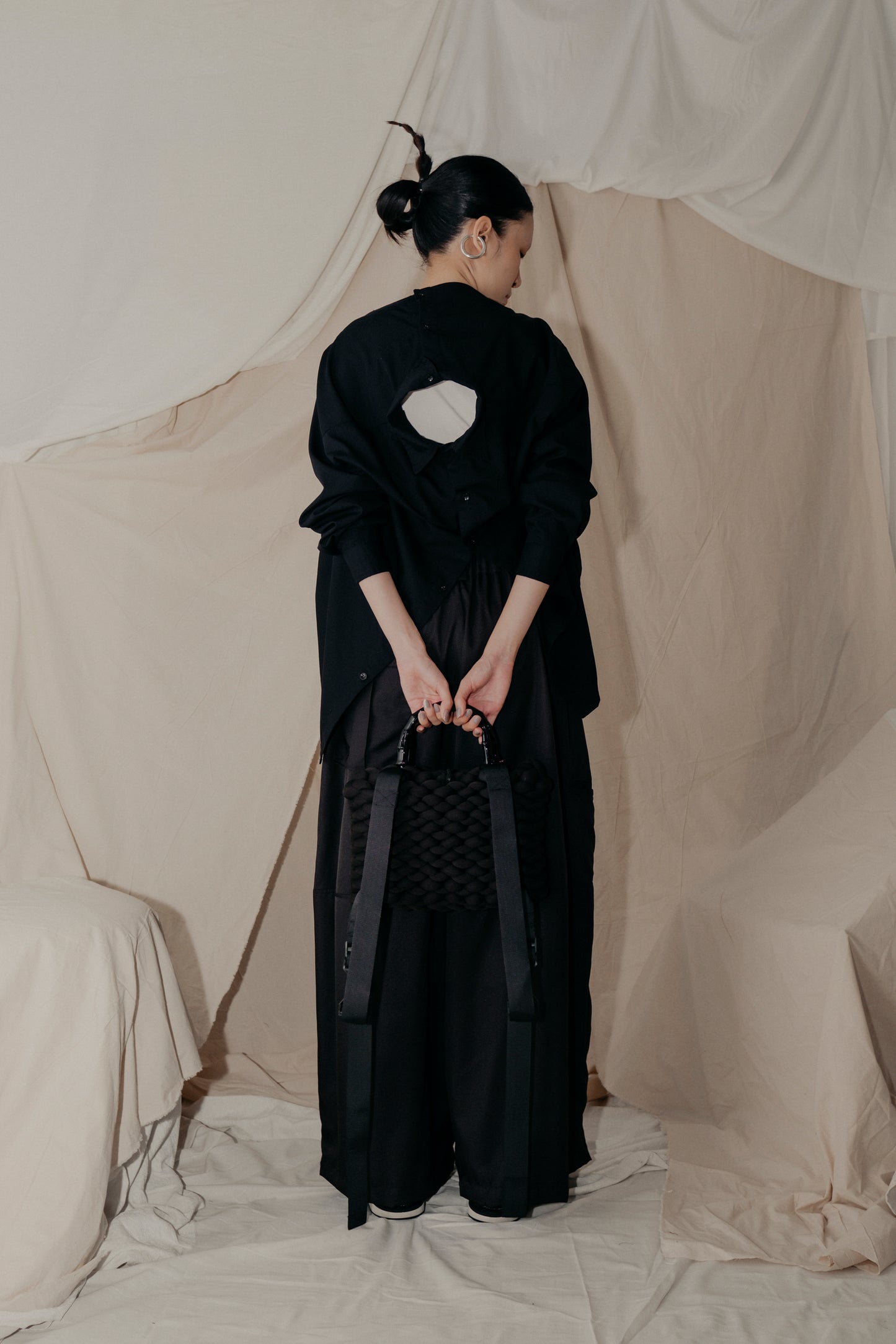 Not Just A Shirt in Black - BEV C multi label store