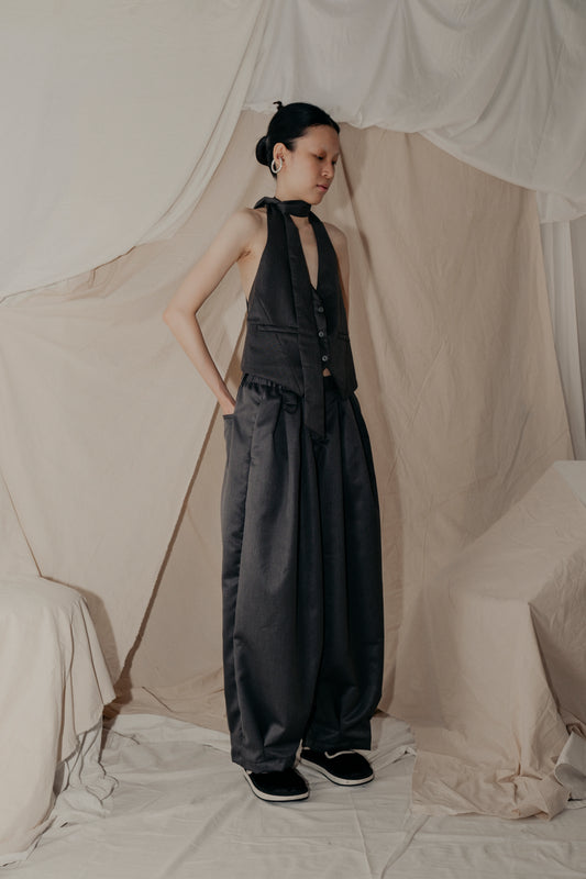 Sheeta Balloon Pants in Grey - BEV C multi label store
