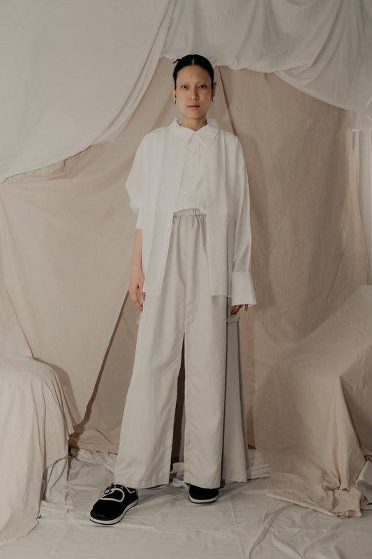 Everyday Shirt in White - BEV C multi label store