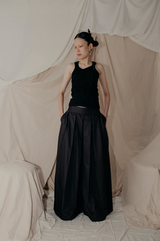Ladies & Gentleman Skirt Pants in Black - BEV C multi label store