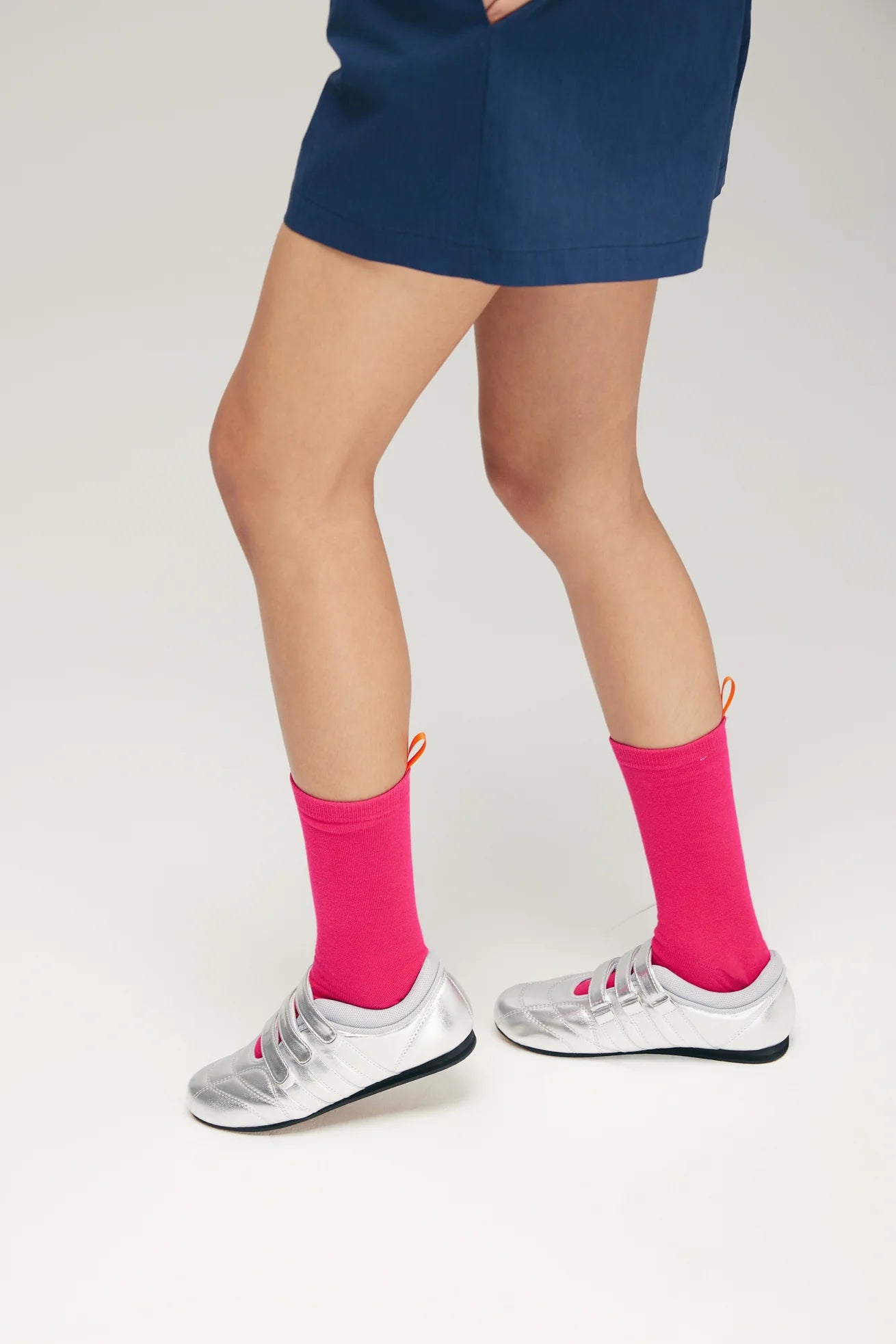 TAB CREW SOCKS IN DRAGONFRUIT