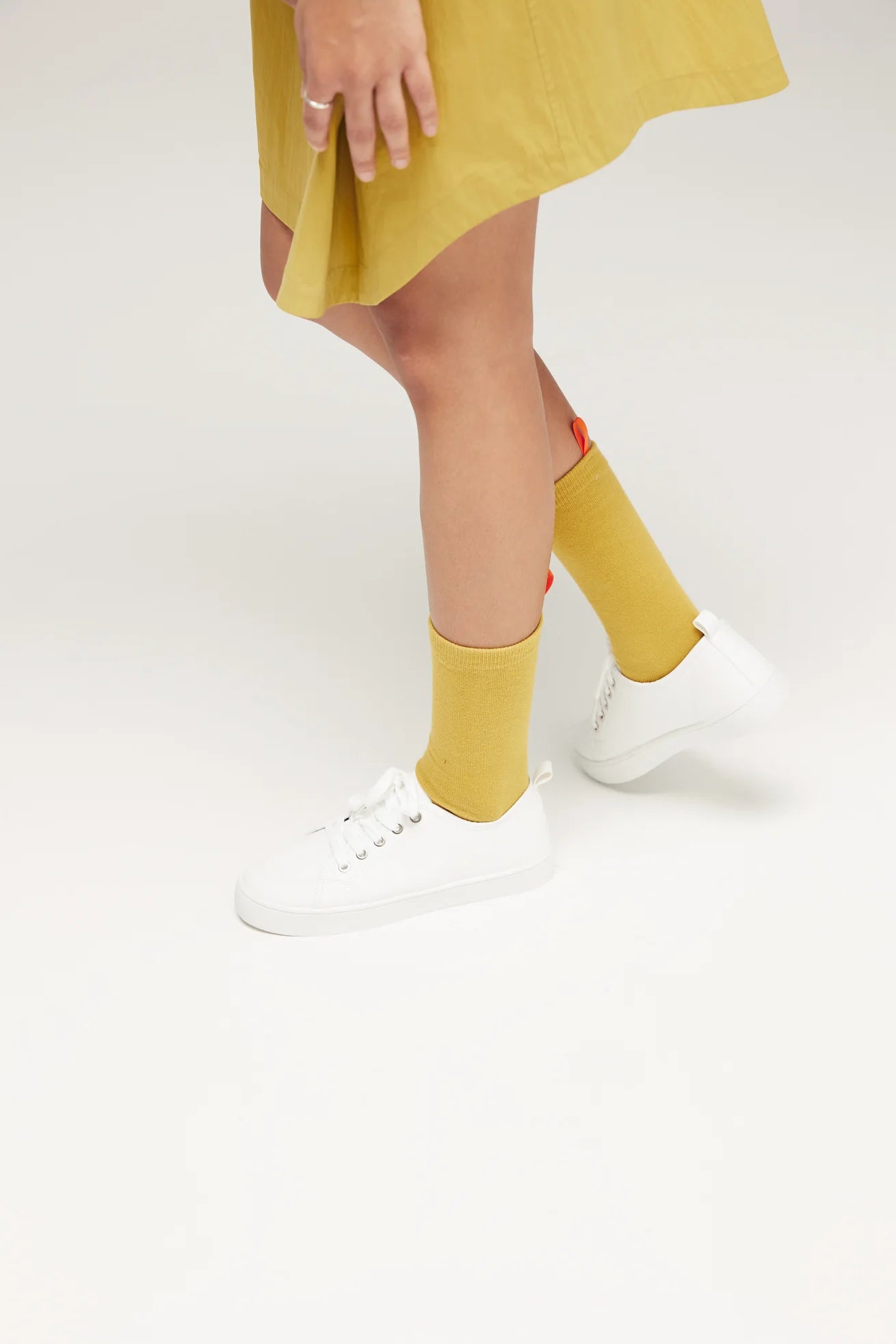 TAB CREW SOCKS IN LIME