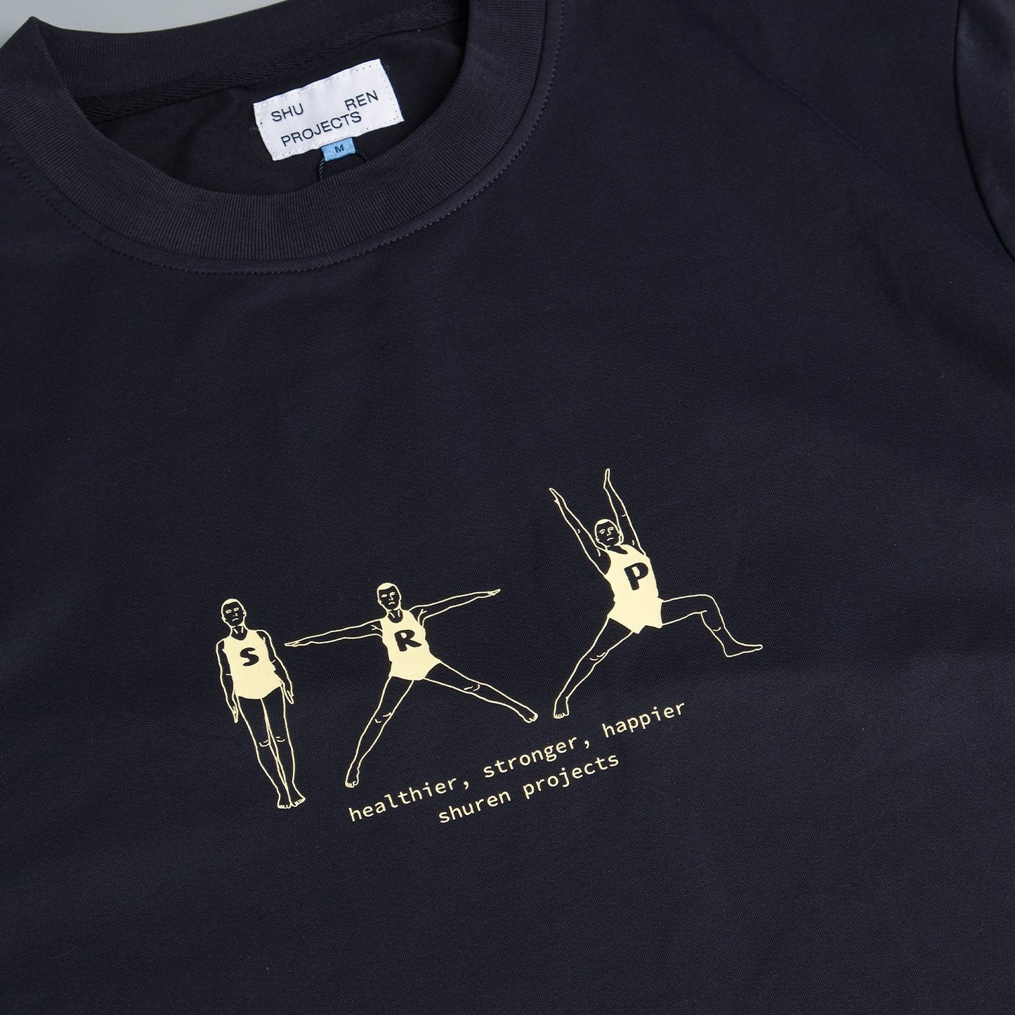 Stronger Tee / Cotton - Midnight Blue - BEV C multi label store