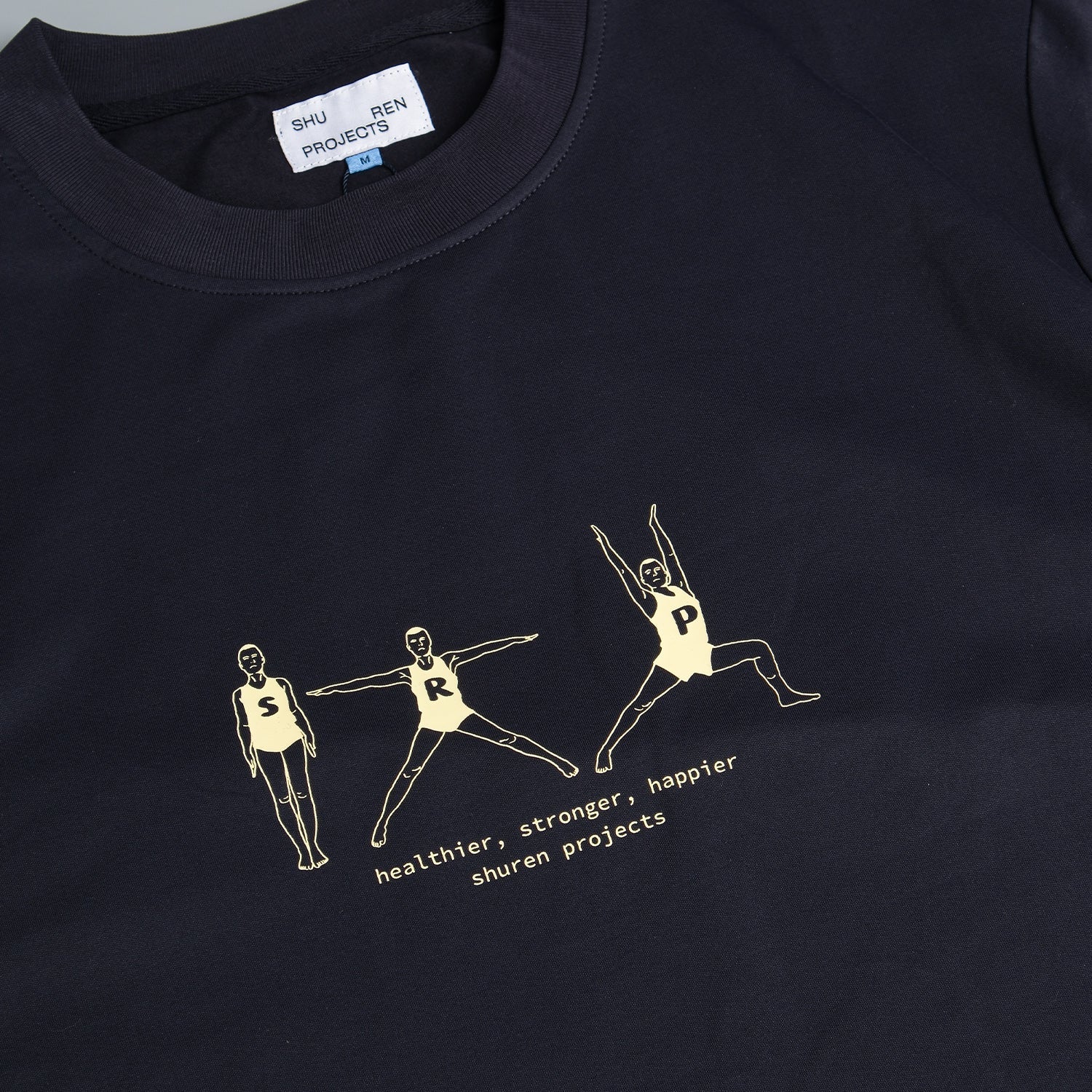 Stronger Tee / Cotton - Midnight Blue - BEV C multi label store
