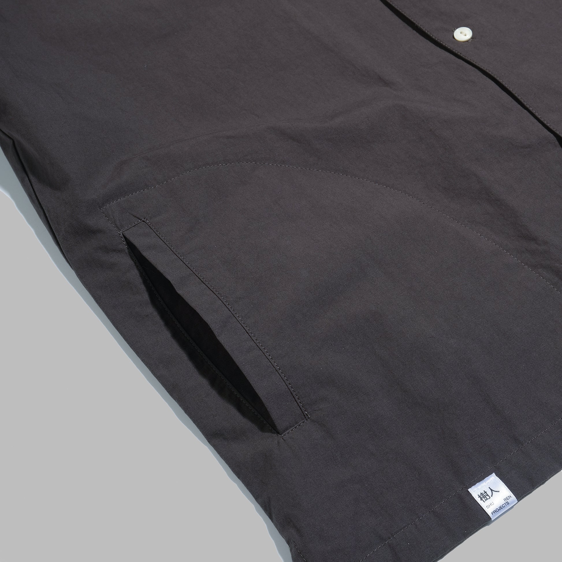 Work Shirt / Cotton - Charcoal - BEV C multi label store