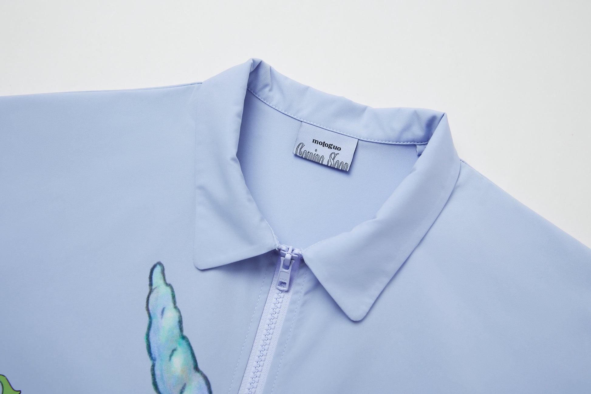 Coming Soon Track Jacket (Sky Blue) - BEV C multi label store