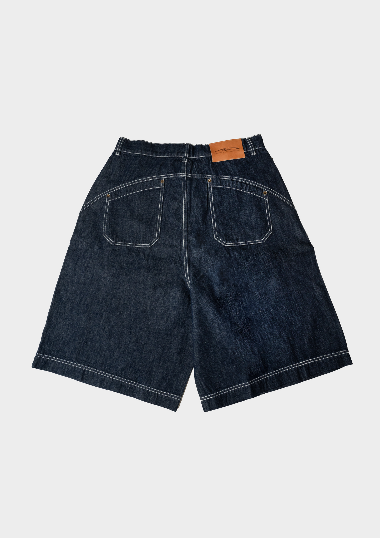Drift Line Wide Fit Shorts Denim Blue - BEV C multi label store