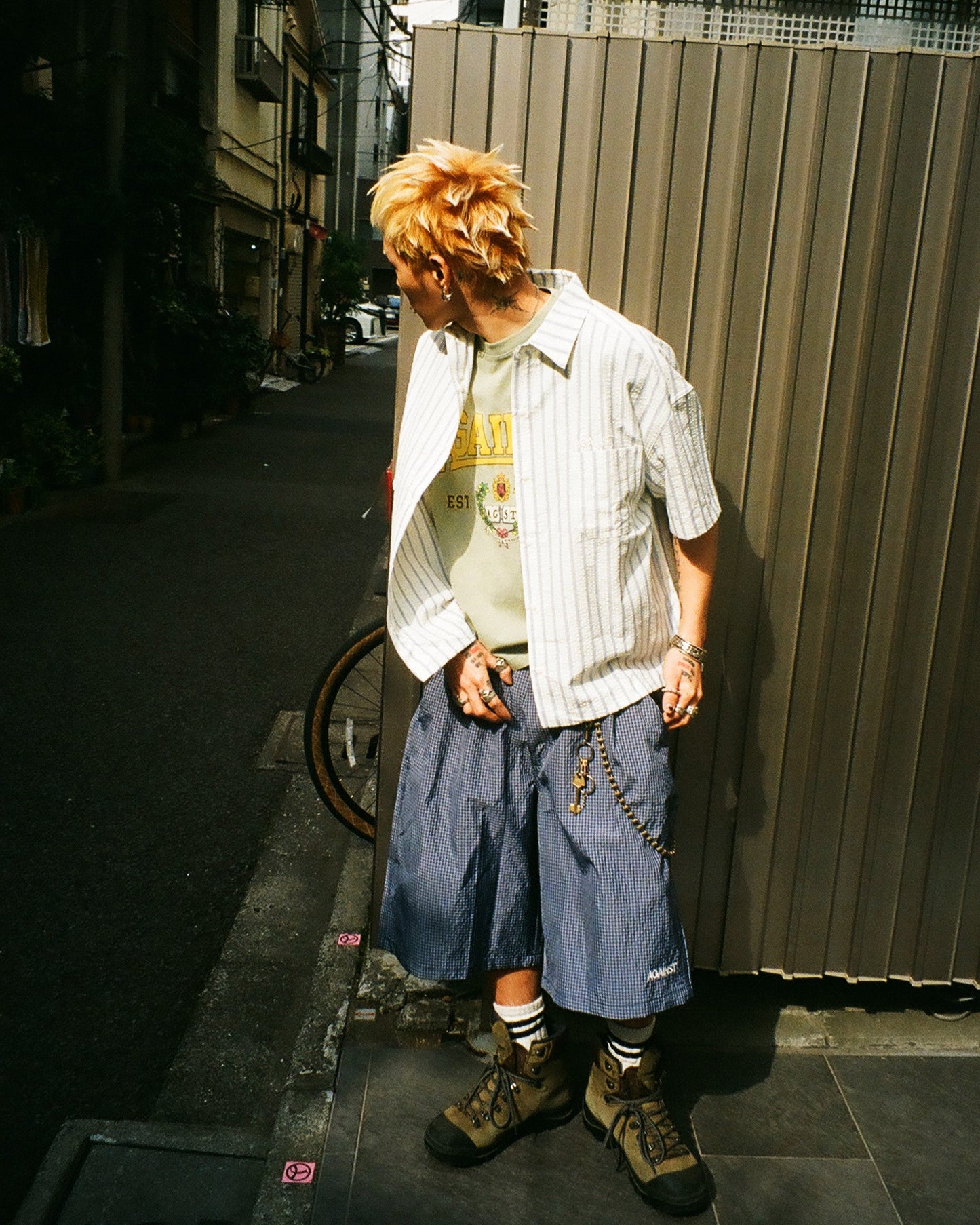 NYLON RIPSTOP MONEY SHORTS NAVY - BEV C multi label store