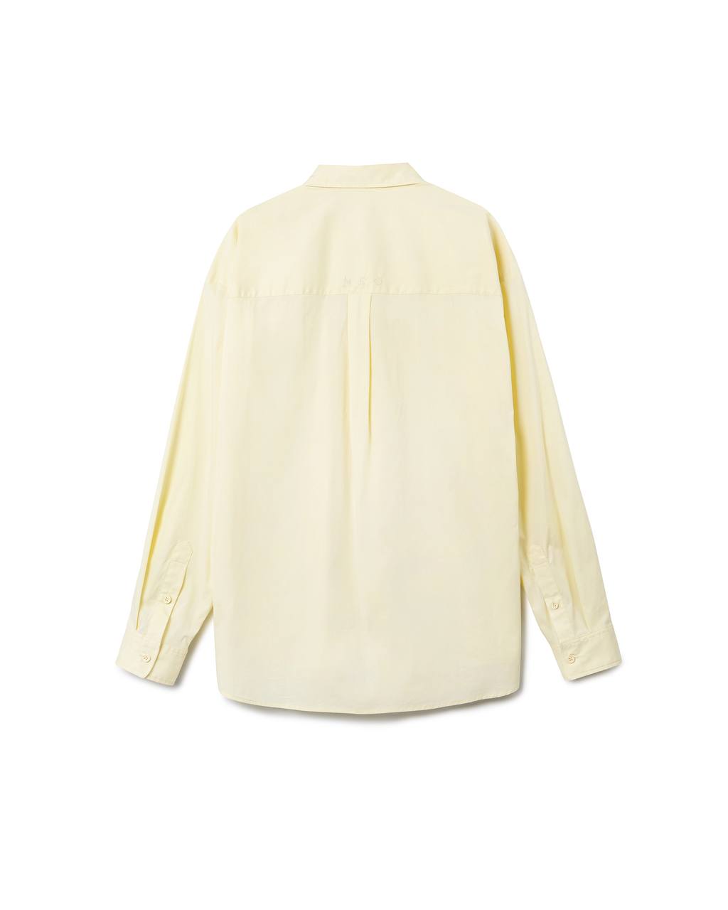 VOL.3_CH.1 Mandarin Long Sleeve Shirt - Yellow - BEV C multi label store