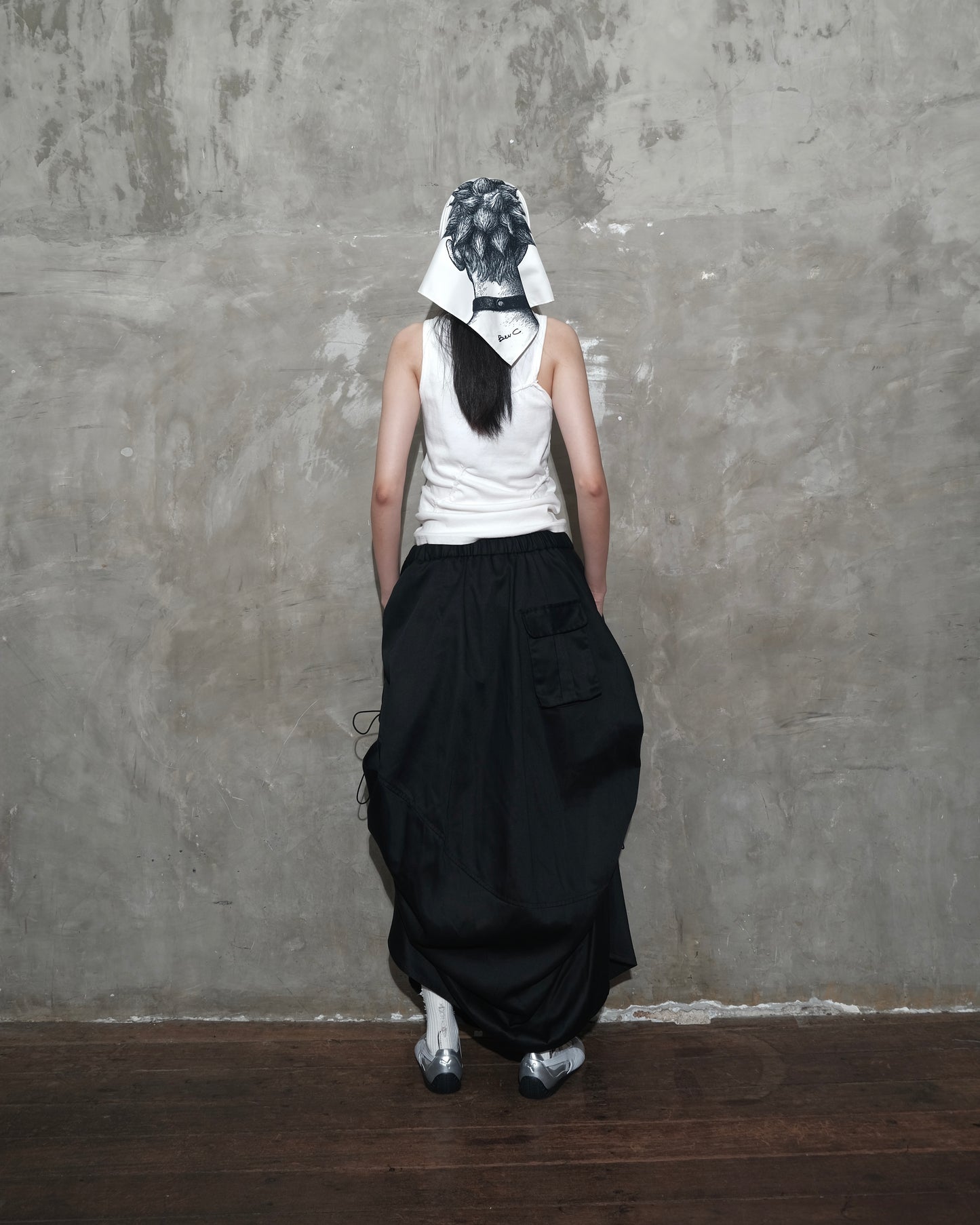 Orbit Skirt in Black - BEV C multi label store