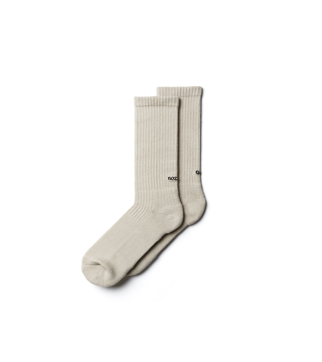 Essential Crew Casual Socks - Crew Beige - BEV C multi label store