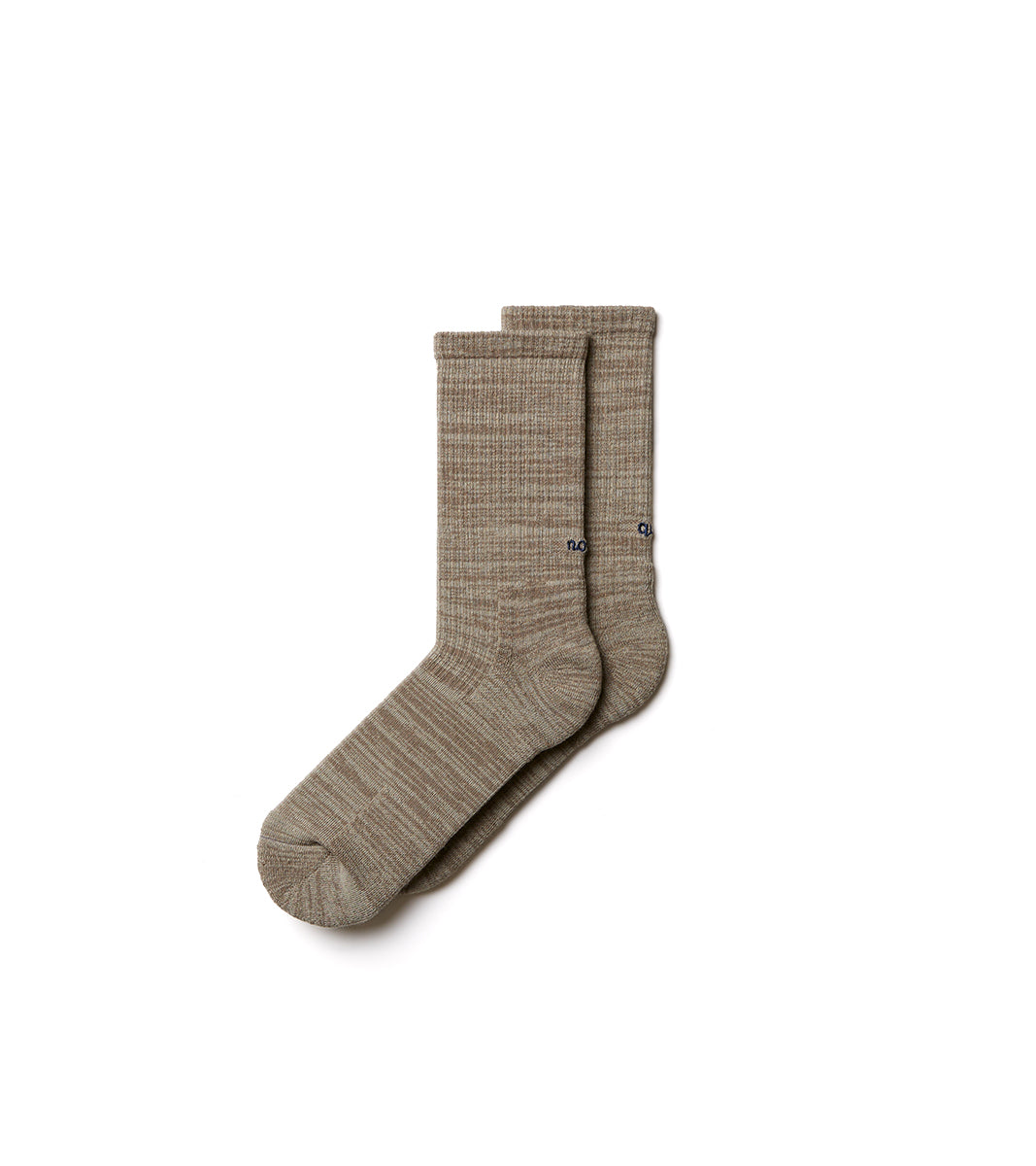 Essential Crew Casual Socks -Desert Brn - BEV C multi label store