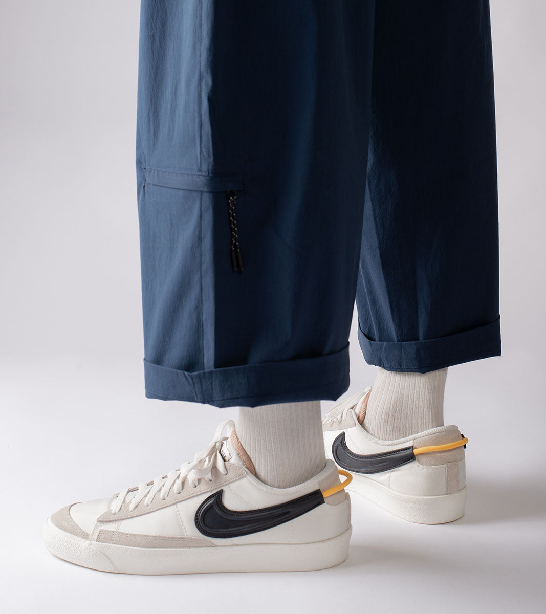 Essential casual socks - Ao White - BEV C multi label store
