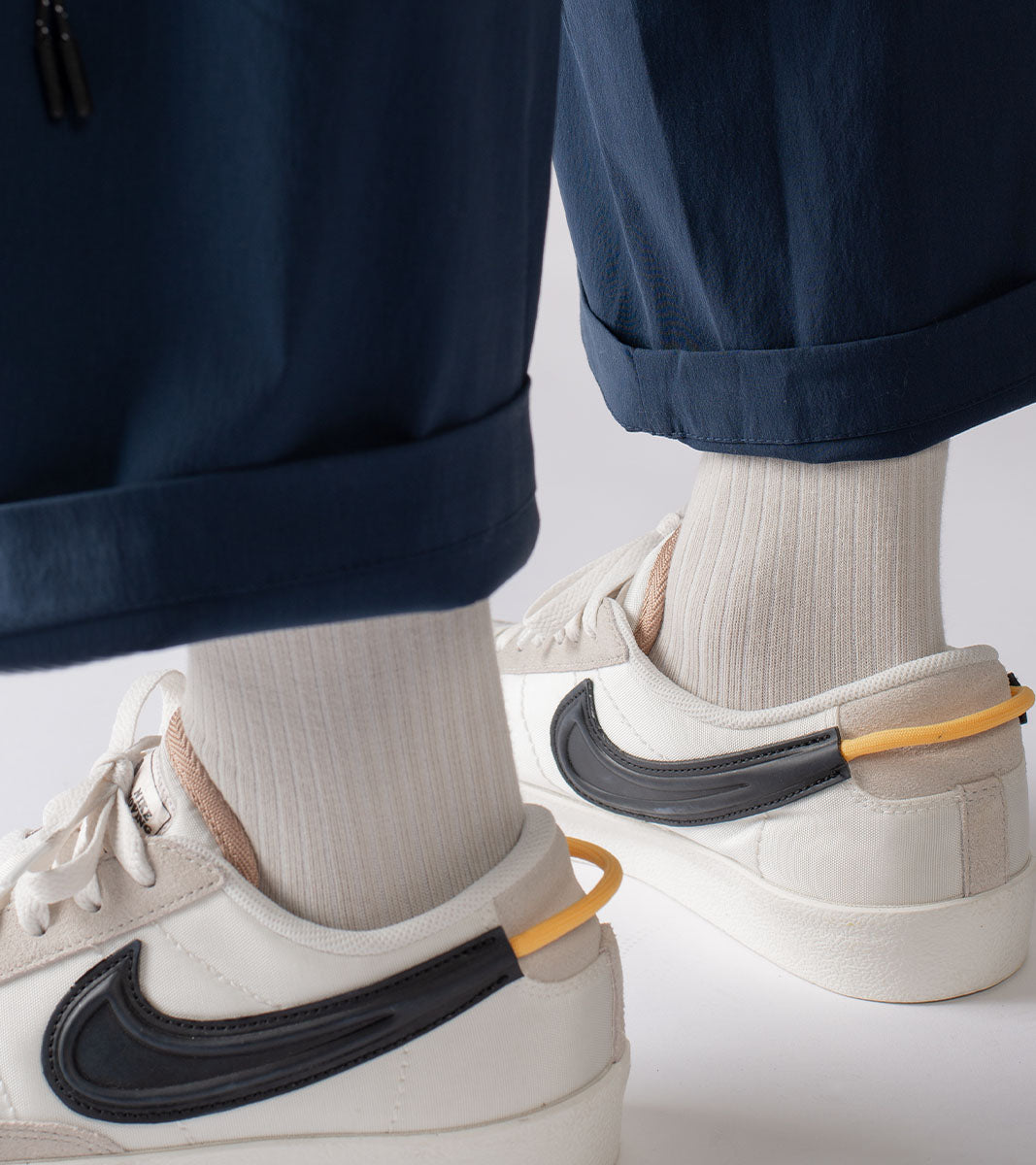 Essential casual socks - Ao White - BEV C multi label store