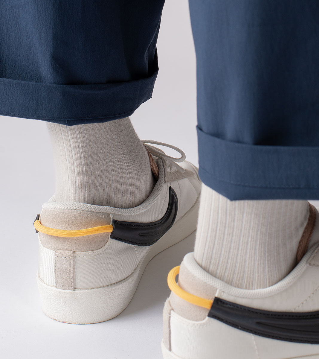 Essential casual socks - Ao White - BEV C multi label store