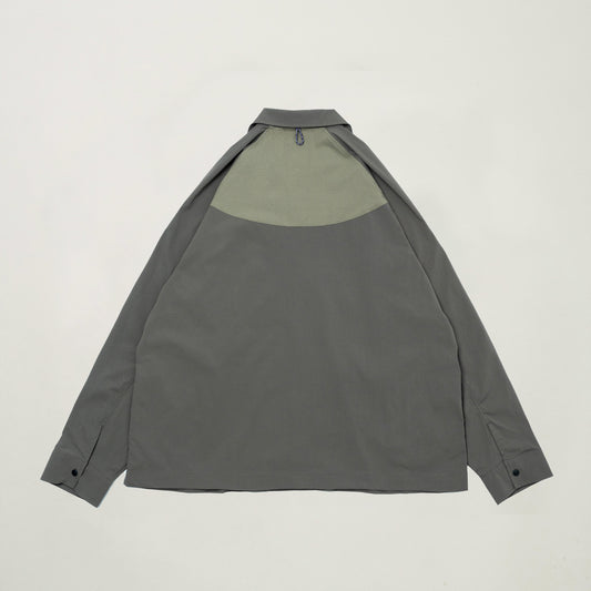 Explorer L/S Shirt V2 (Ash Brown) - BEV C multi label store