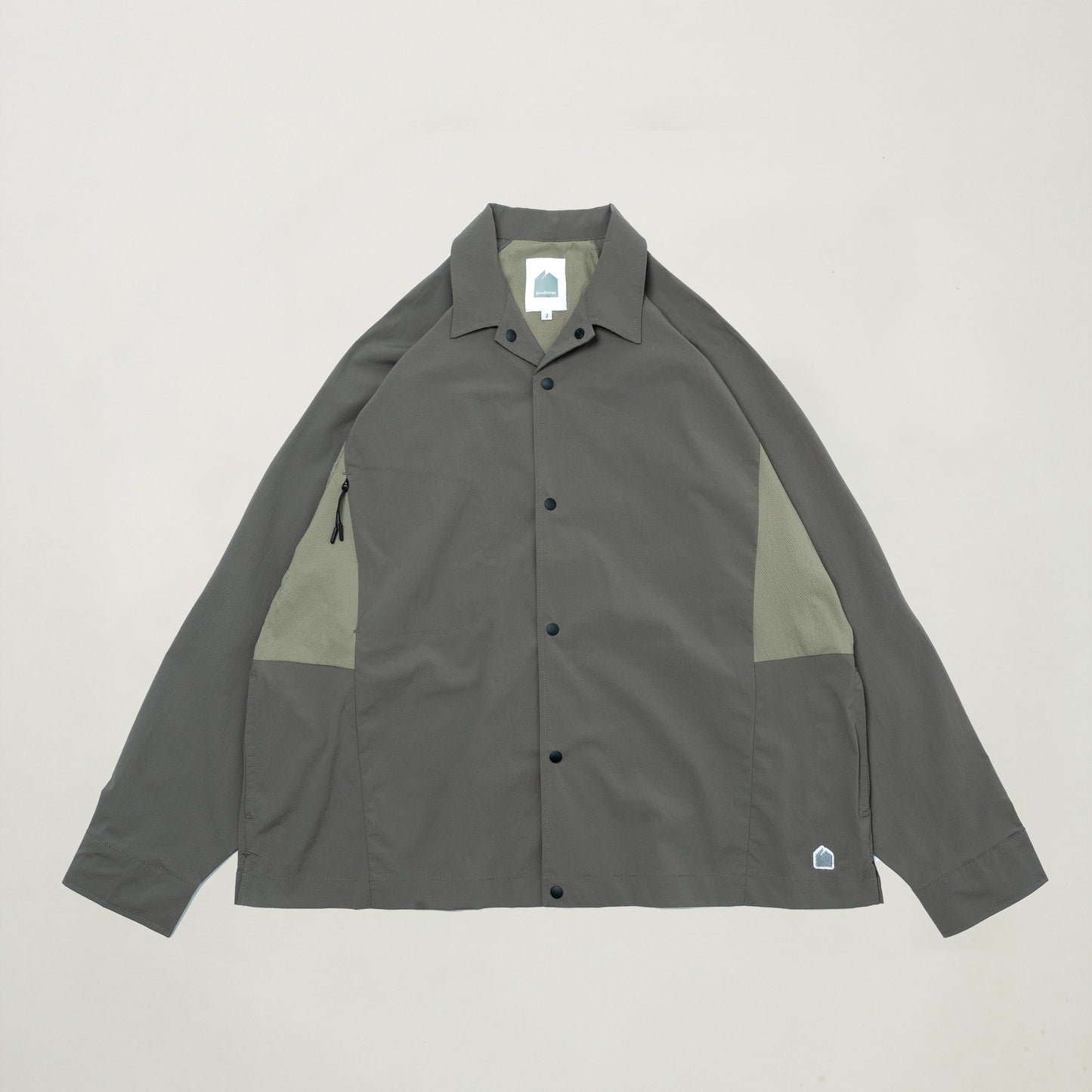 Explorer L/S Shirt V2 (Ash Brown) - BEV C multi label store