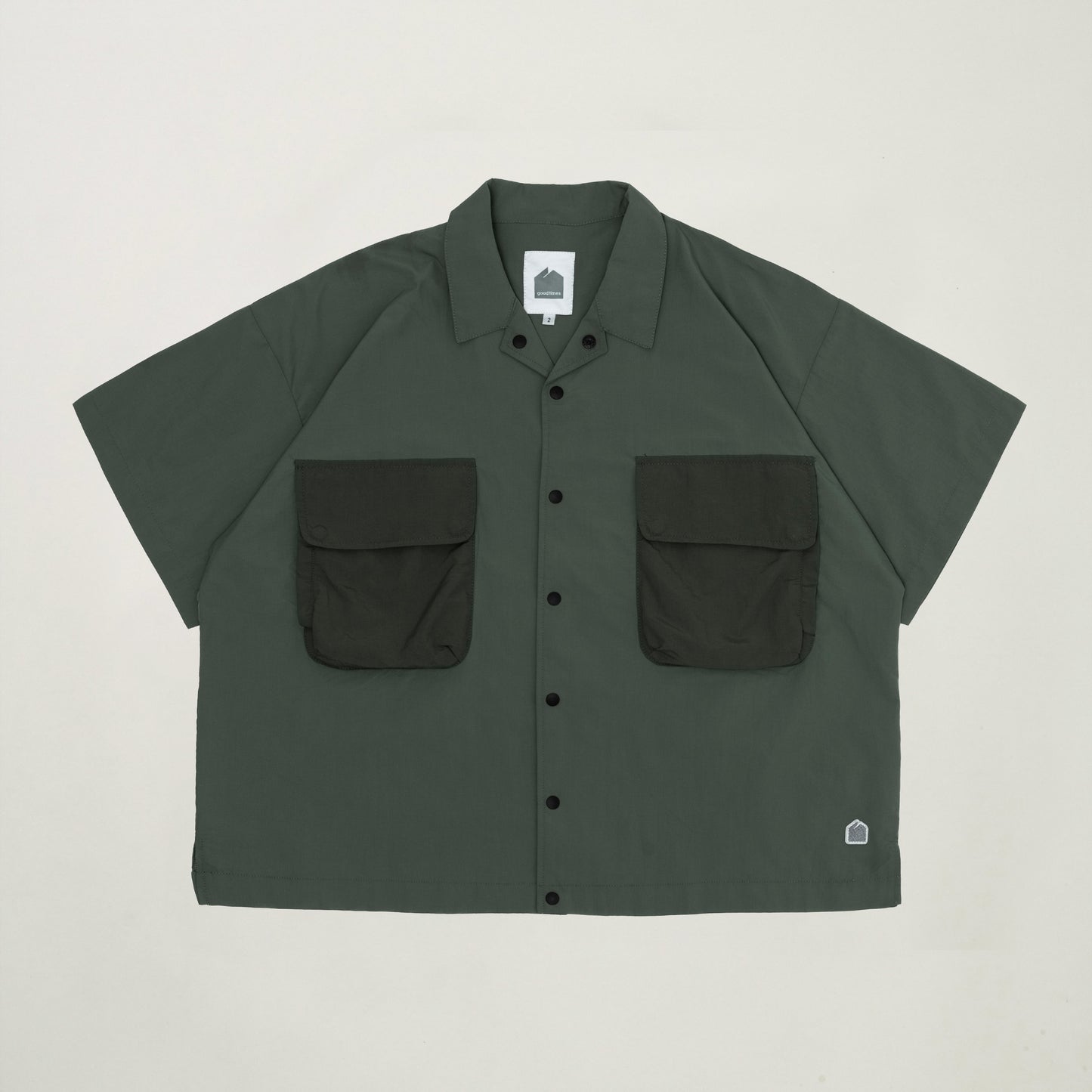 Explorer Pocket S/S Shirt (Moss Green) - BEV C multi label store