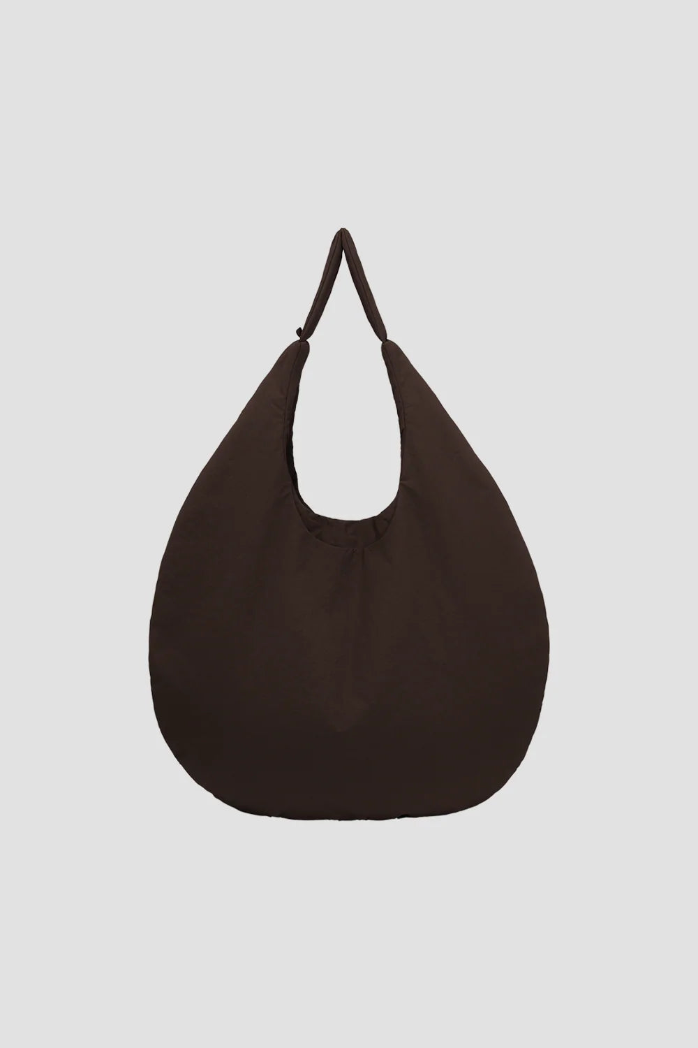 Large Egg Nylon Tote (Brown) - BEV C multi label store