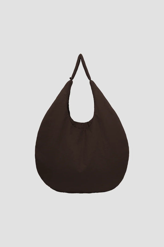 Large Egg Nylon Tote (Brown) - BEV C multi label store
