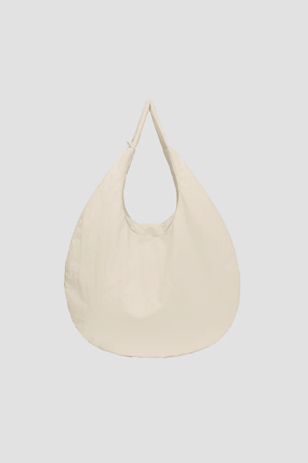 Large Egg Nylon Tote (Off White) - BEV C multi label store