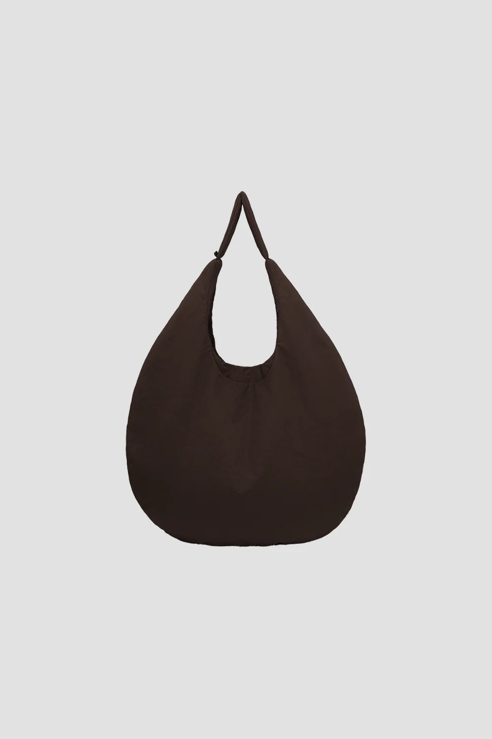 Medium Egg Nylon Tote (Brown) - BEV C multi label store