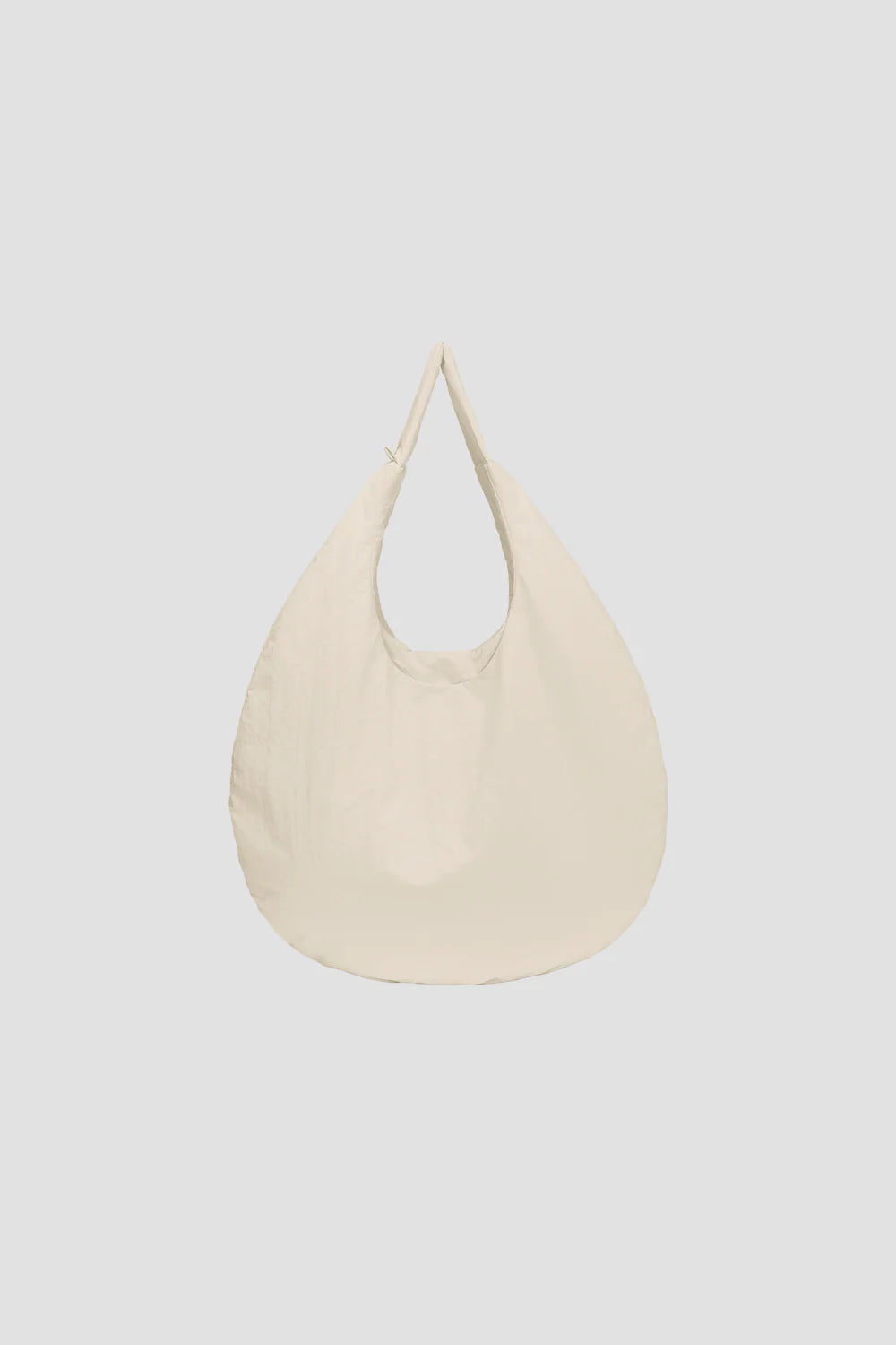 Medium Egg Nylon Tote (Off White) - BEV C multi label store
