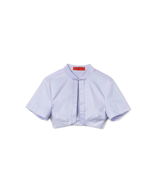 VOL.3_CH.1 Panel Cropped Top - Purple - BEV C multi label store