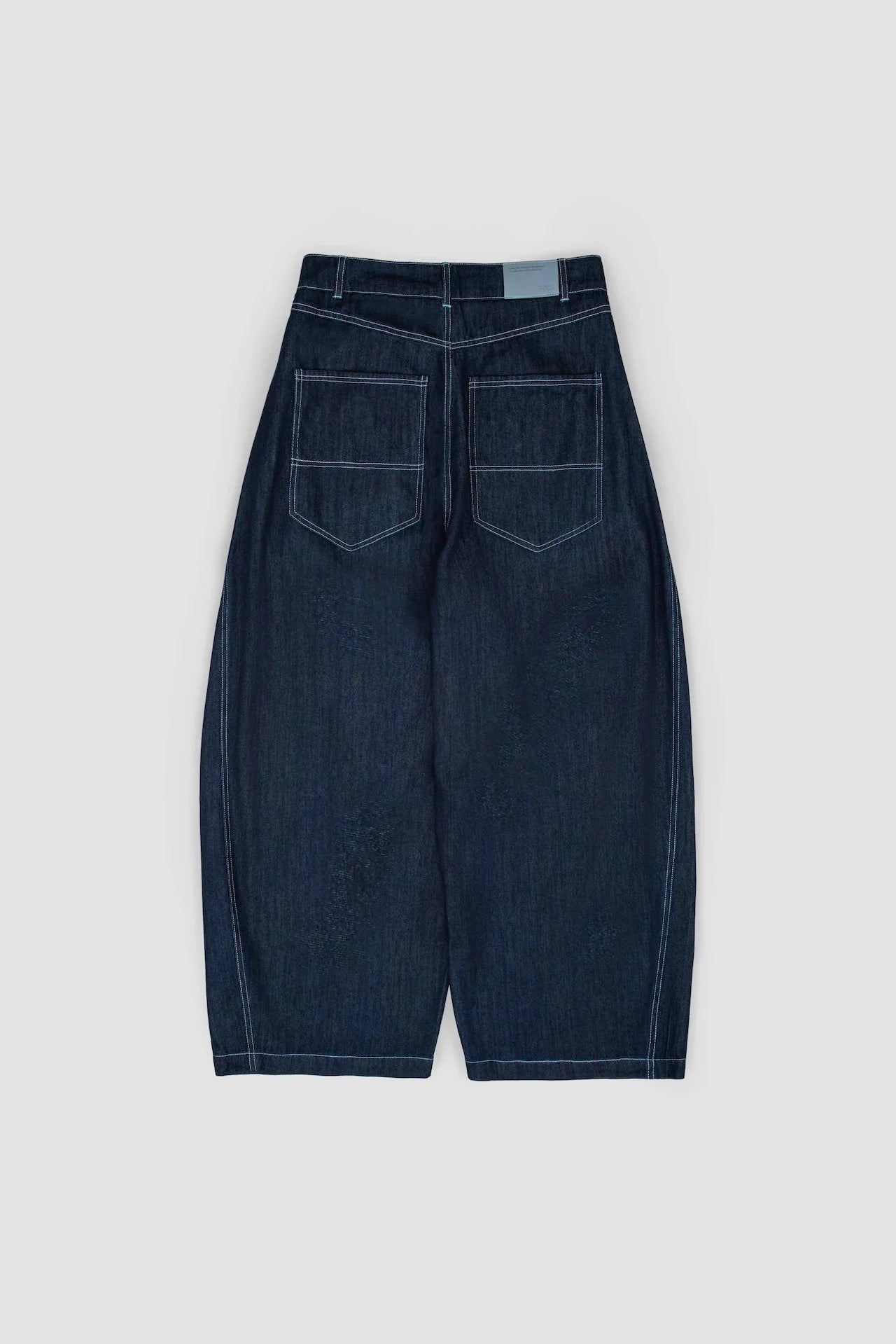 Gender Neutral Curved Leg Denim 2.0 (Dark Navy) - BEV C multi label store