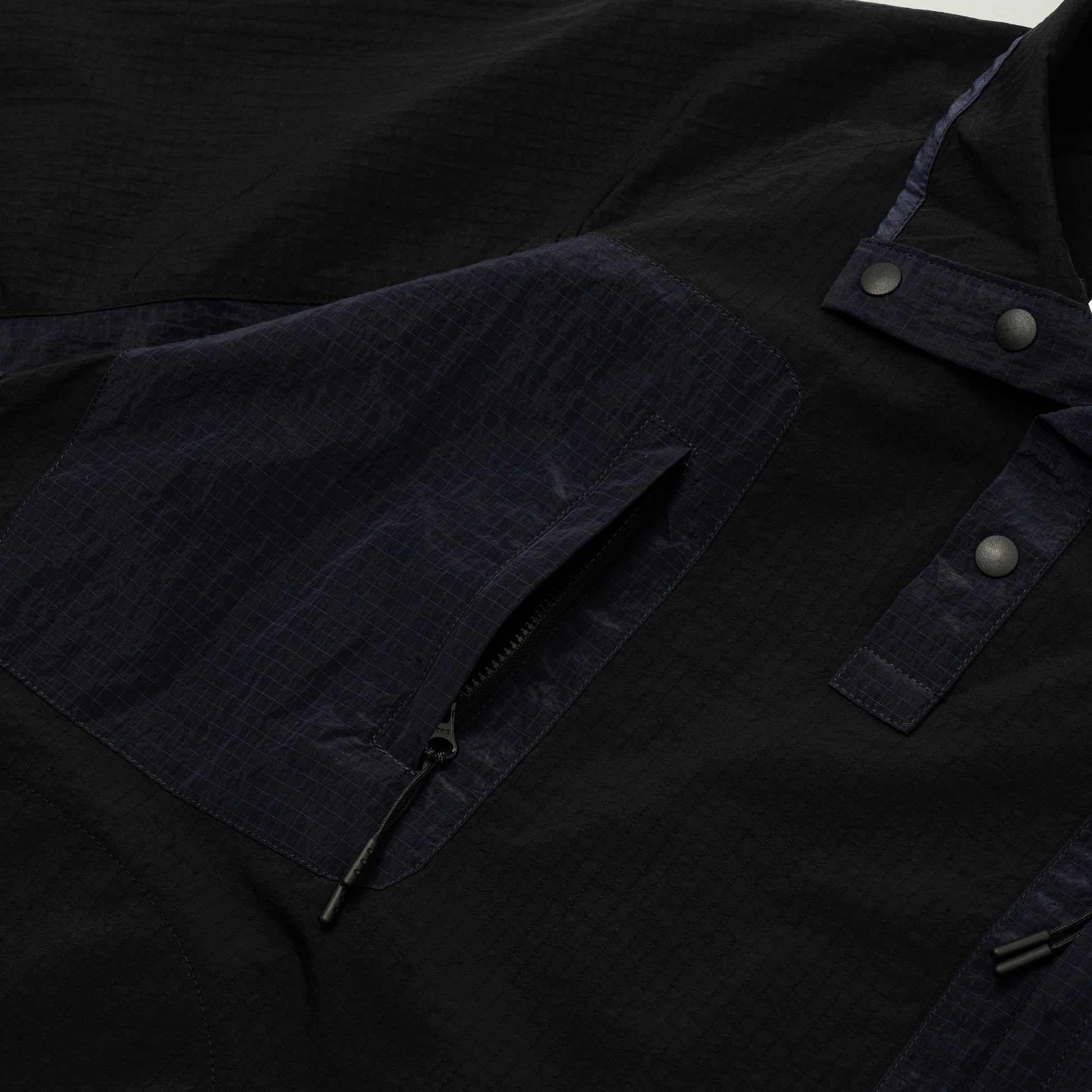 Half Snap Pullover Jacket (Midnight) - BEV C multi label store