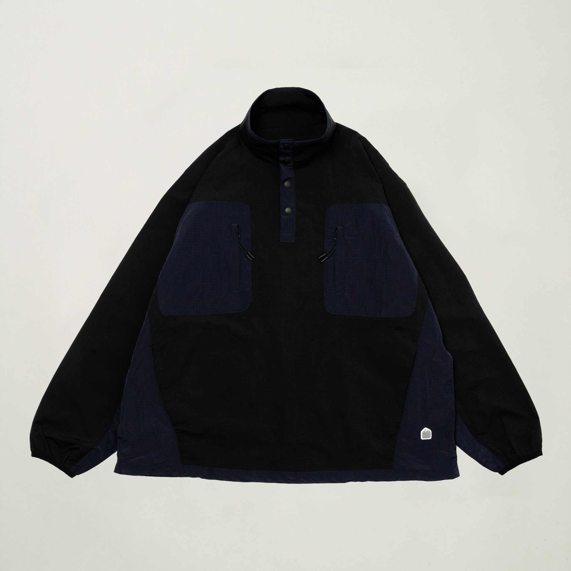 Half Snap Pullover Jacket (Midnight) - BEV C multi label store