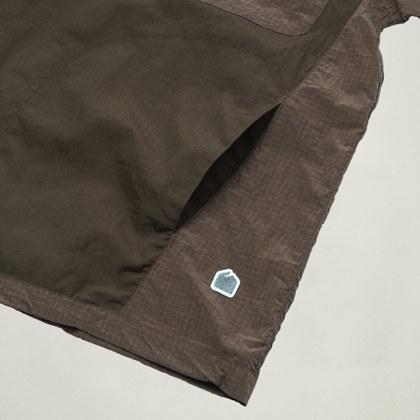 Half Snap Pullover Jacket (Umber) - BEV C multi label store