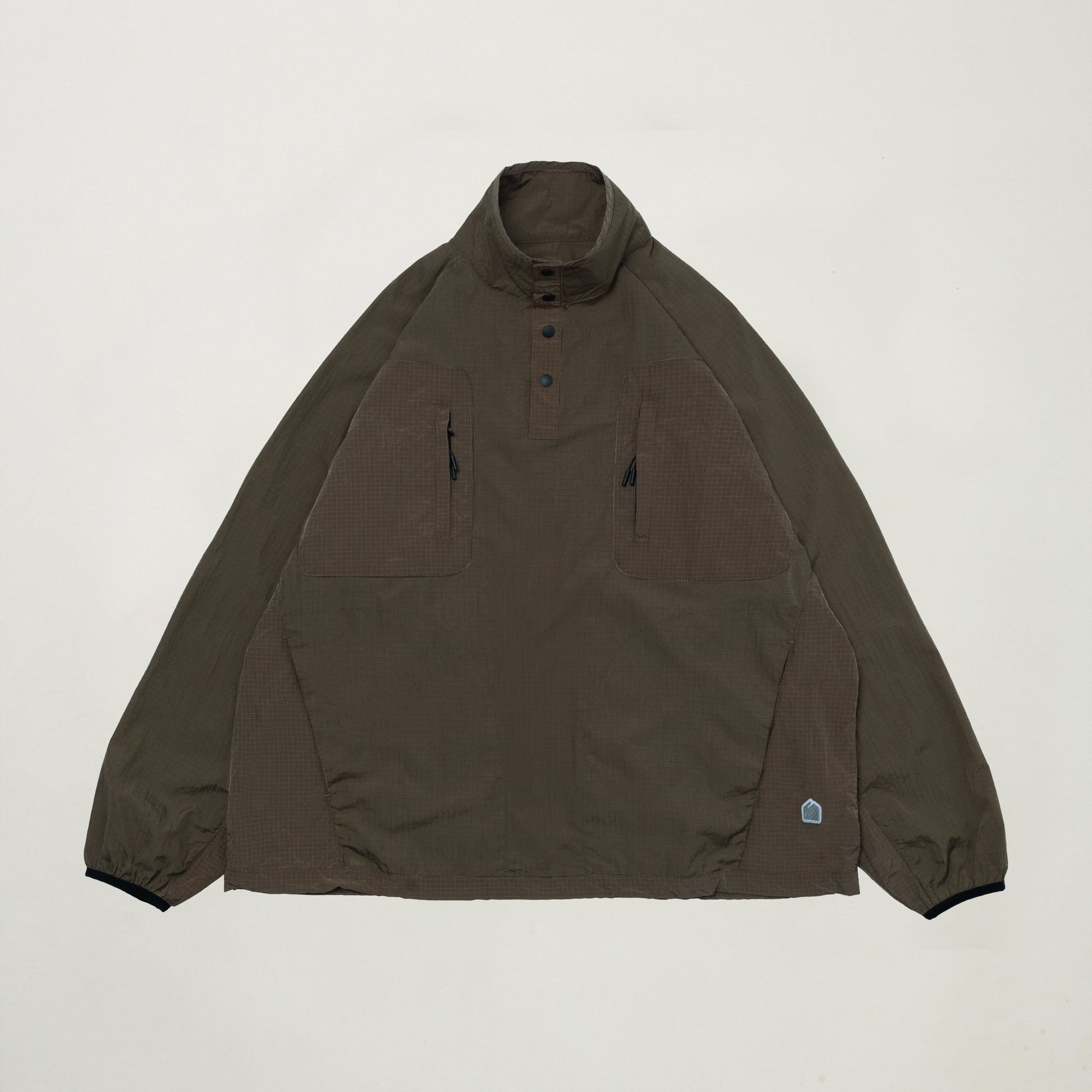 Half Snap Pullover Jacket (Umber) - BEV C multi label store