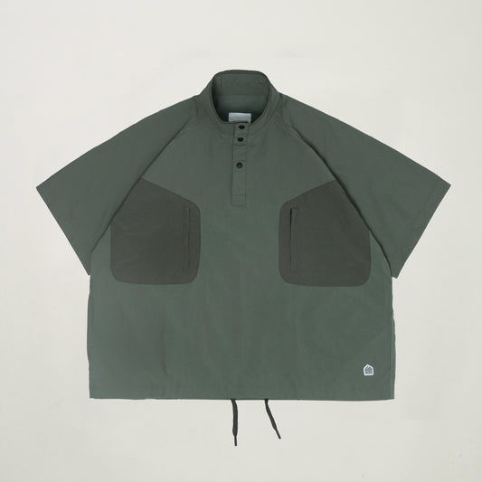 Half Snap Pullover Shirt (Moss Green) - BEV C multi label store
